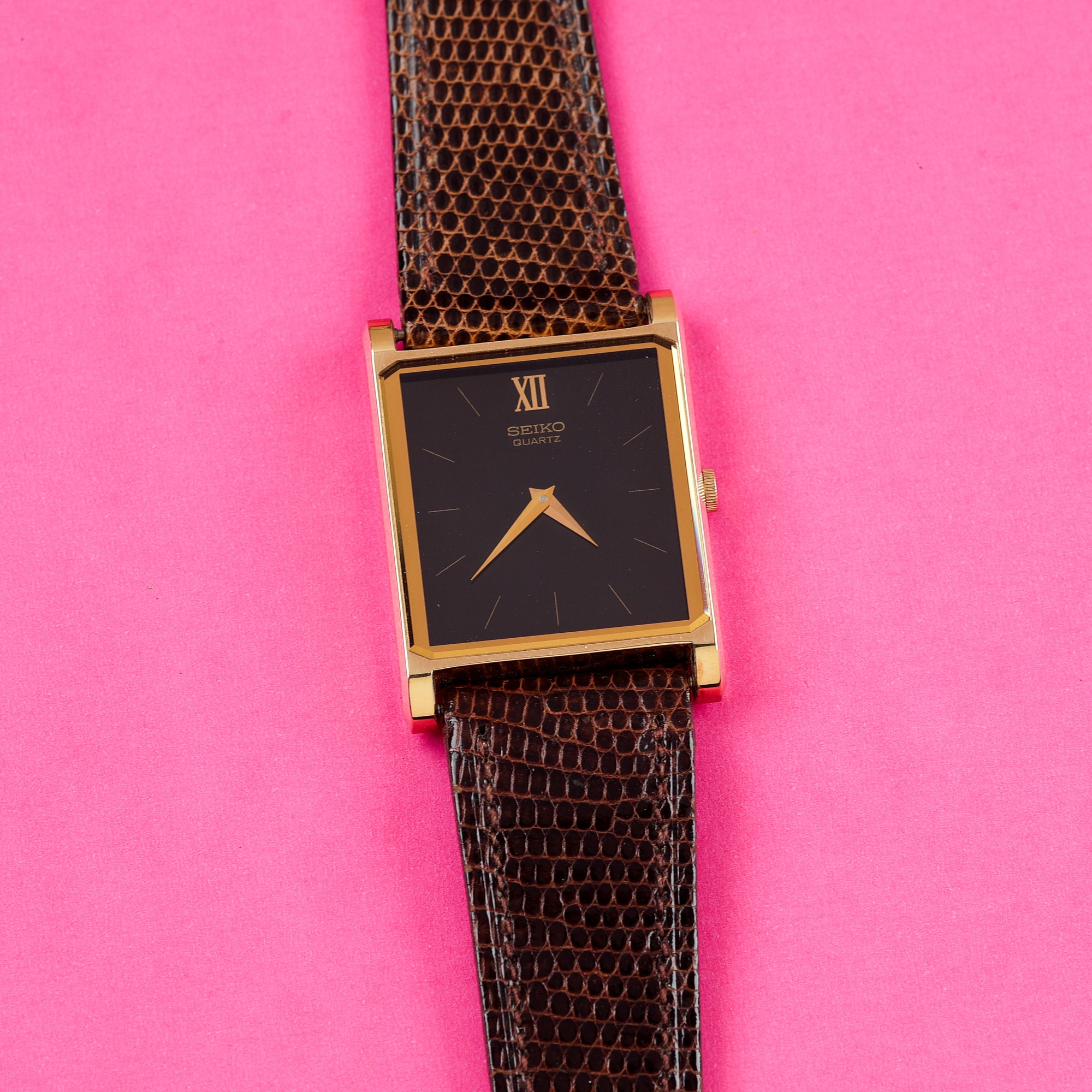 Seiko Tank Ref. 8620-5100 NOS Black Dial