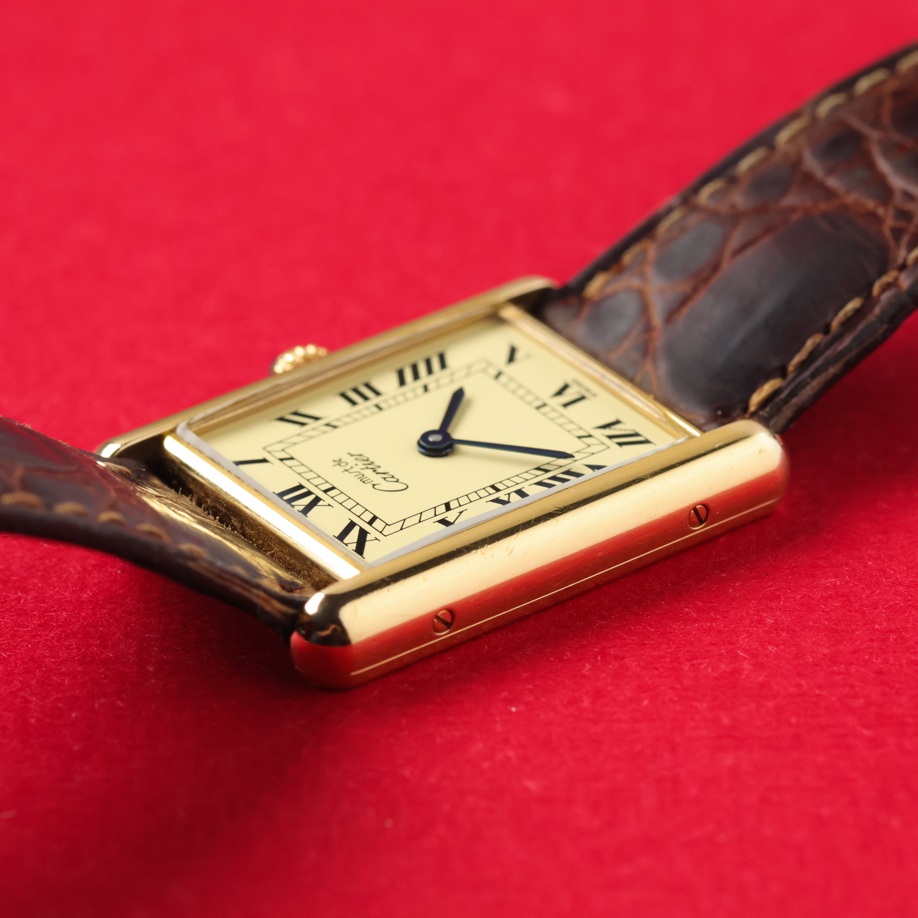 Cartier Tank Must Ref. 1615 Creamy White Roman Dial
