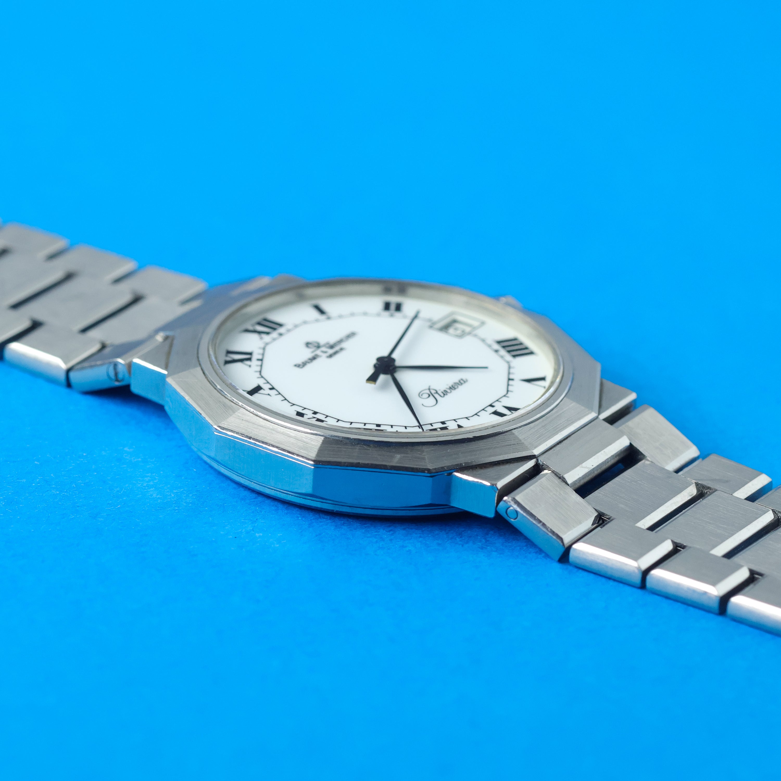 Baume & Mercier Riviera Ref. 5113 White Roman Dial