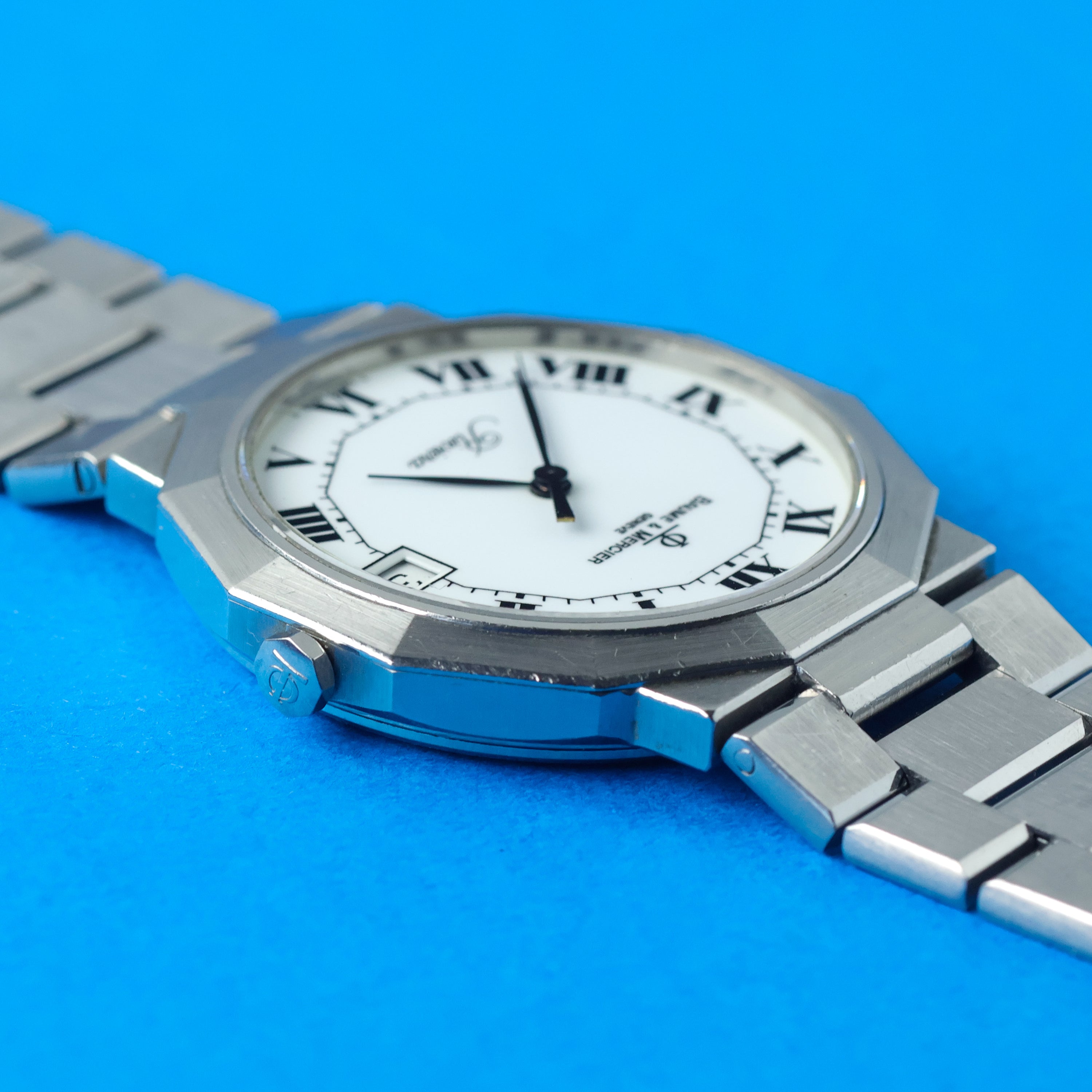 Baume & Mercier Riviera Ref. 5113 White Roman Dial