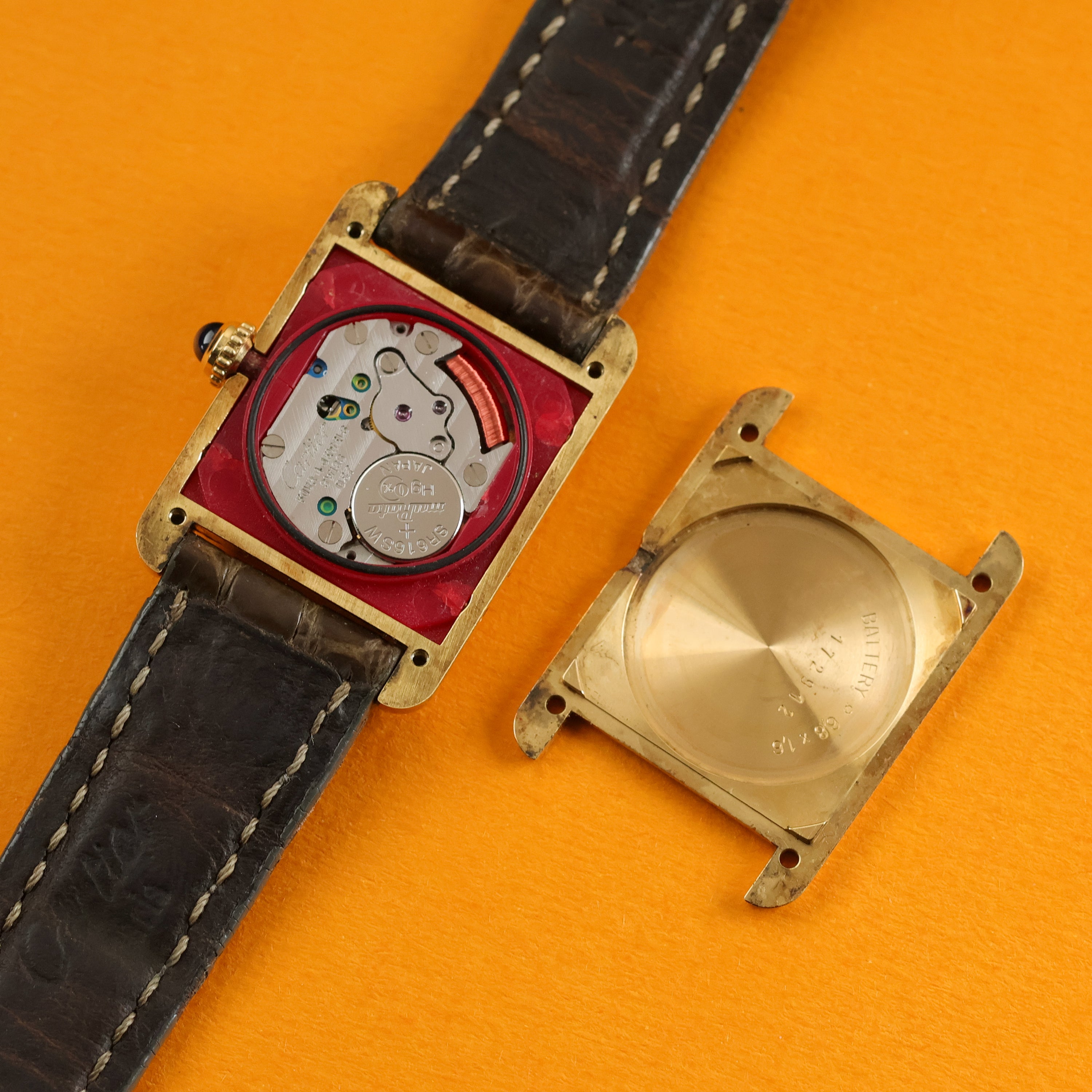 Cartier Must Tank Ref. 5057001 Cream Arabic Numerals Dial