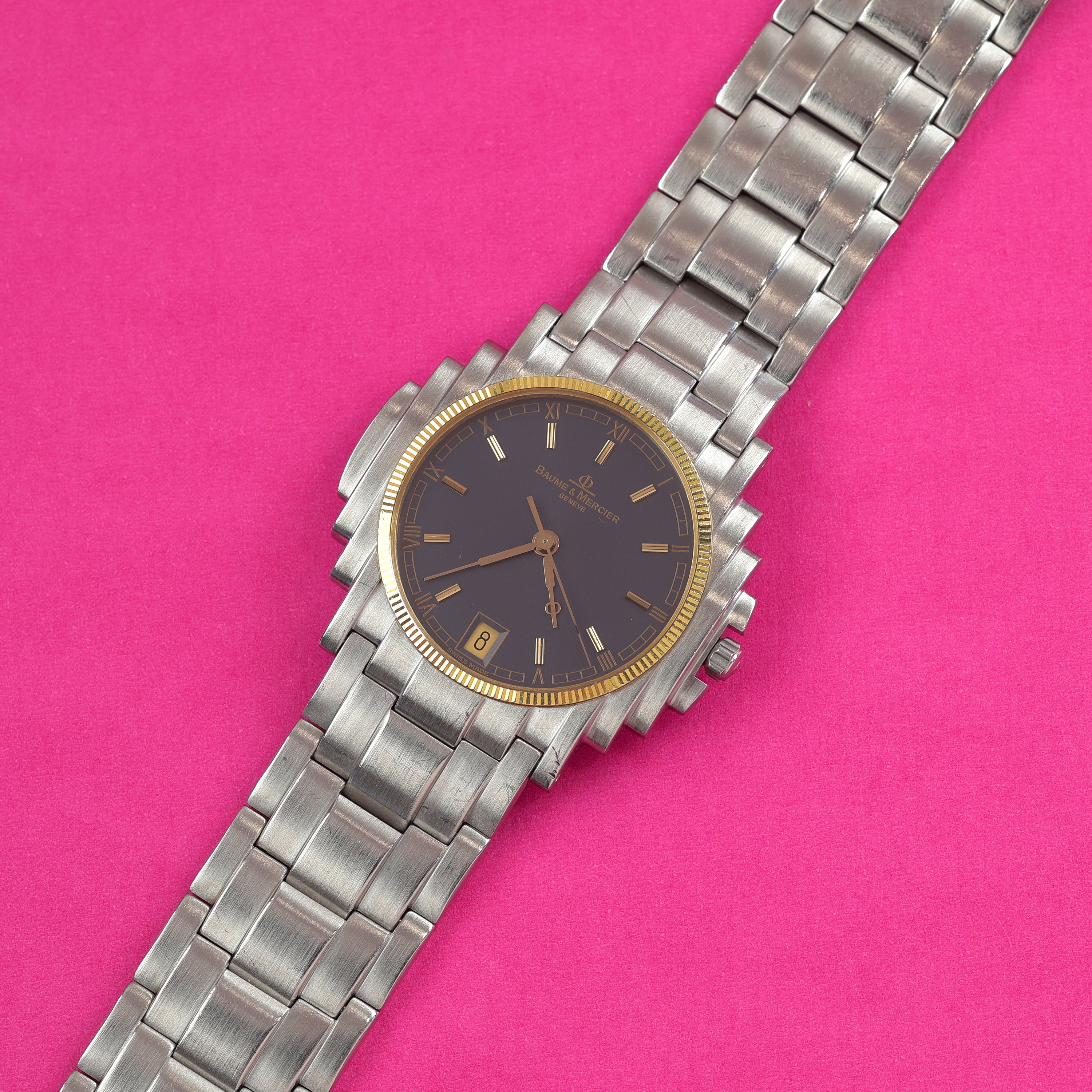 Baume & Mercier Shogun Ref. 5136.018.3 Dark Grey Dial