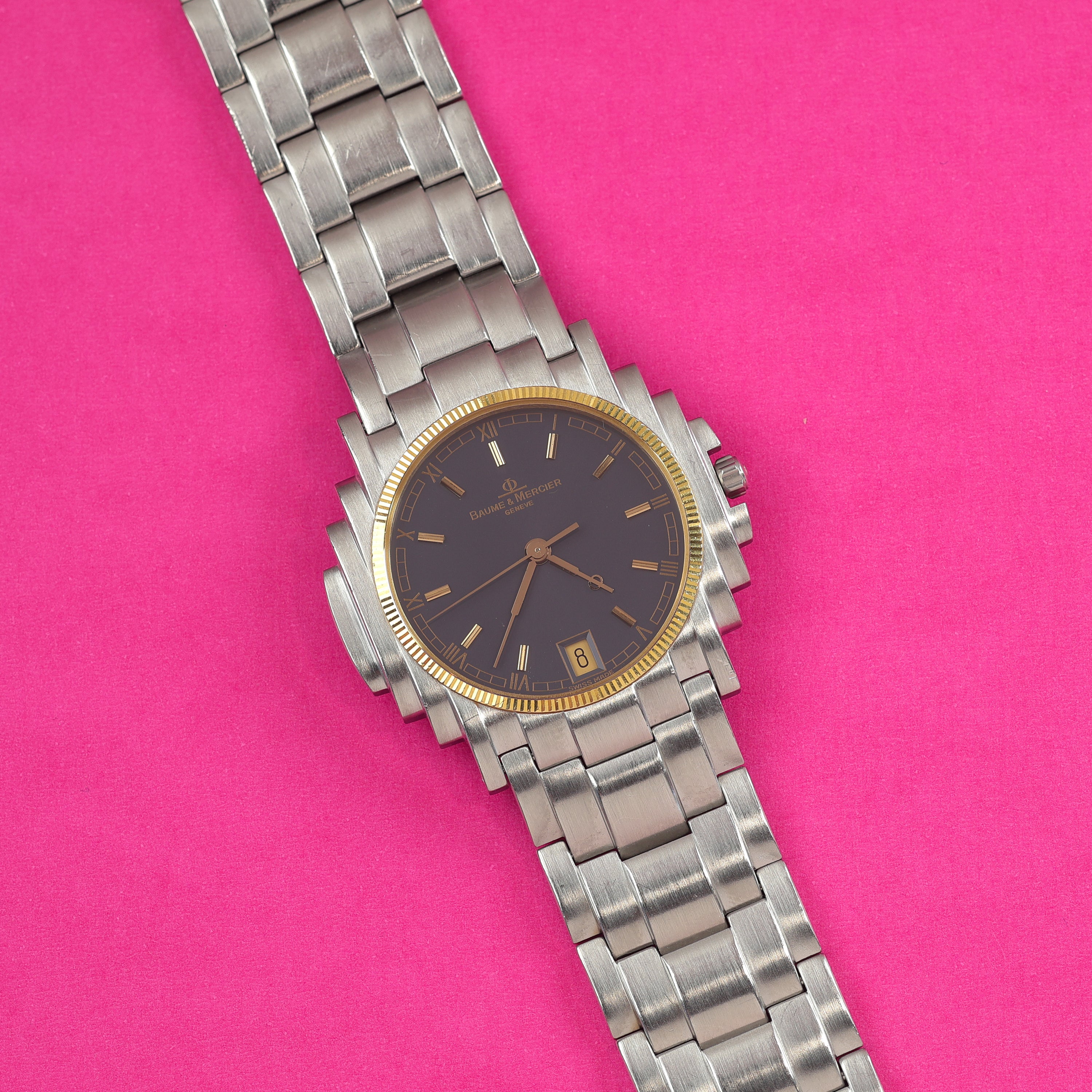 Baume & Mercier Shogun Ref. 5136.018.3 Dark Grey Dial