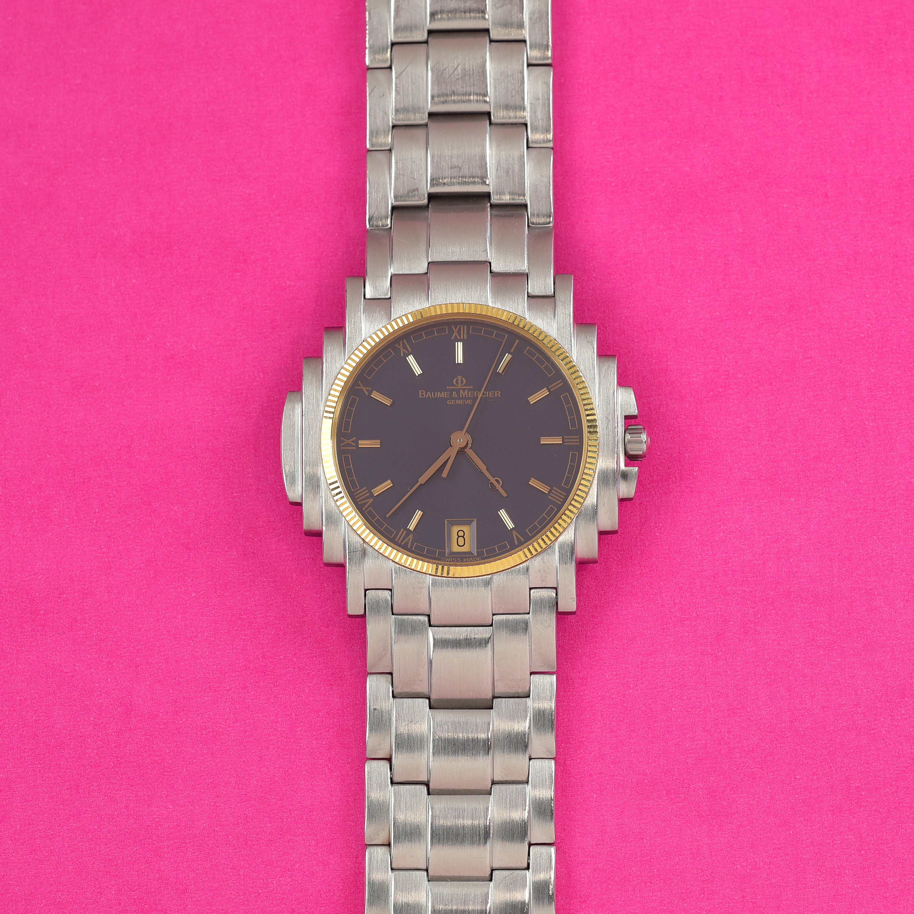 Baume & Mercier Shogun Ref. 5136.018.3 Dark Grey Dial