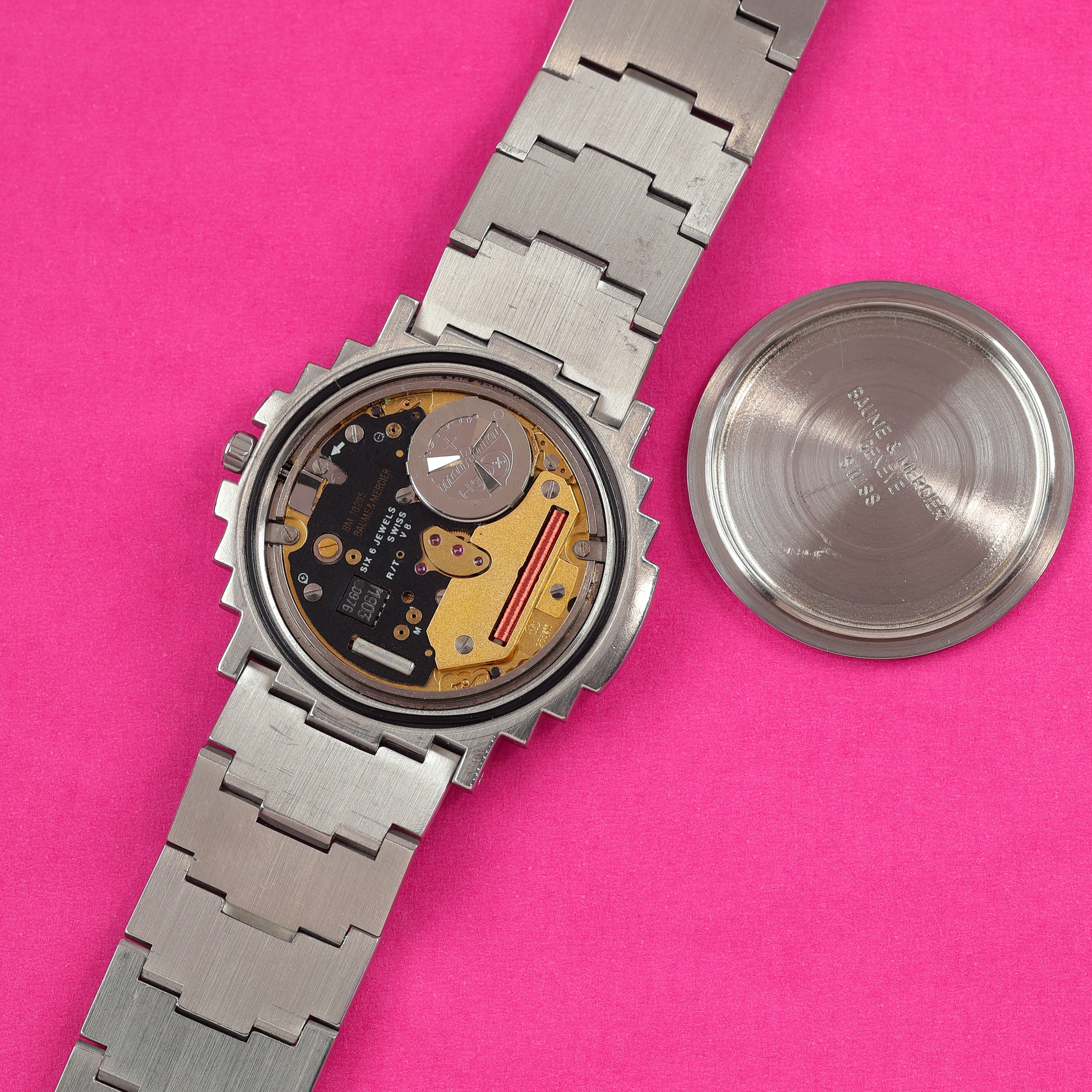 Baume & Mercier Shogun Ref. 5136.018.3 Dark Grey Dial