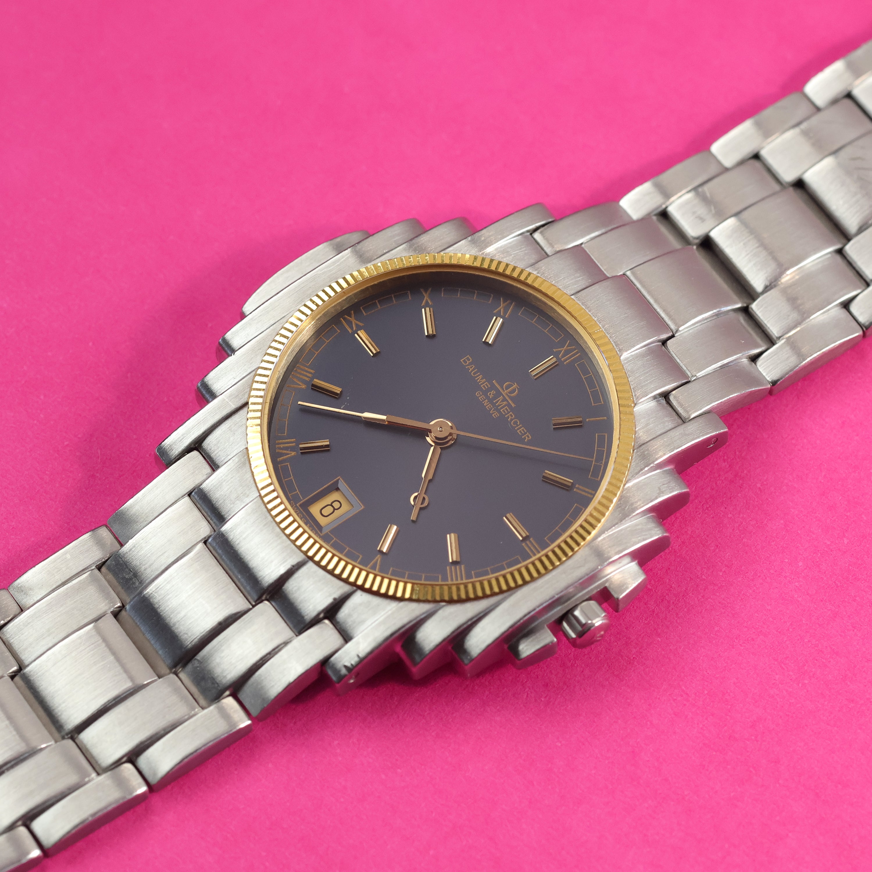 Baume & Mercier Shogun Ref. 5136.018.3 Dark Grey Dial