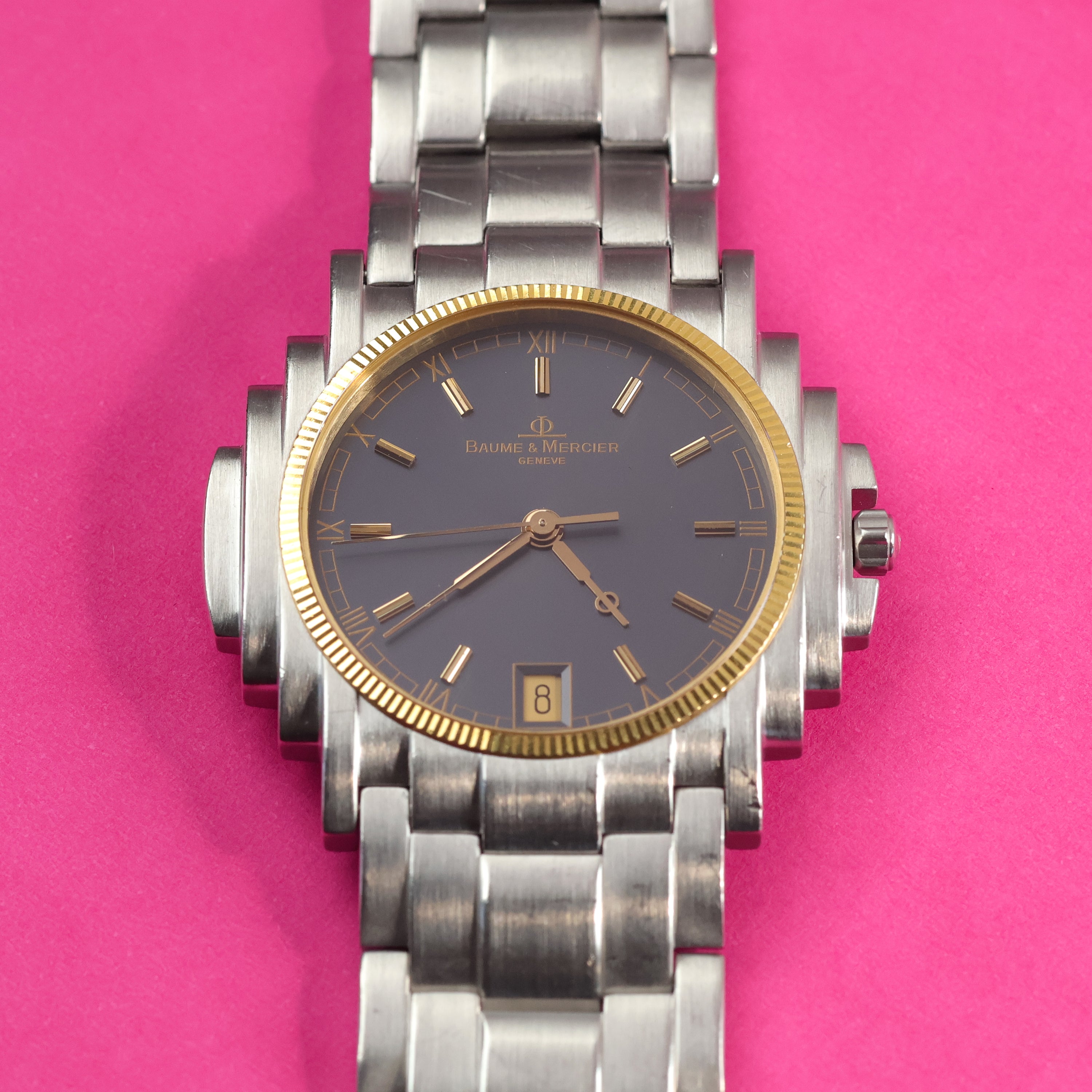 Baume & Mercier Shogun Ref. 5136.018.3 Dark Grey Dial