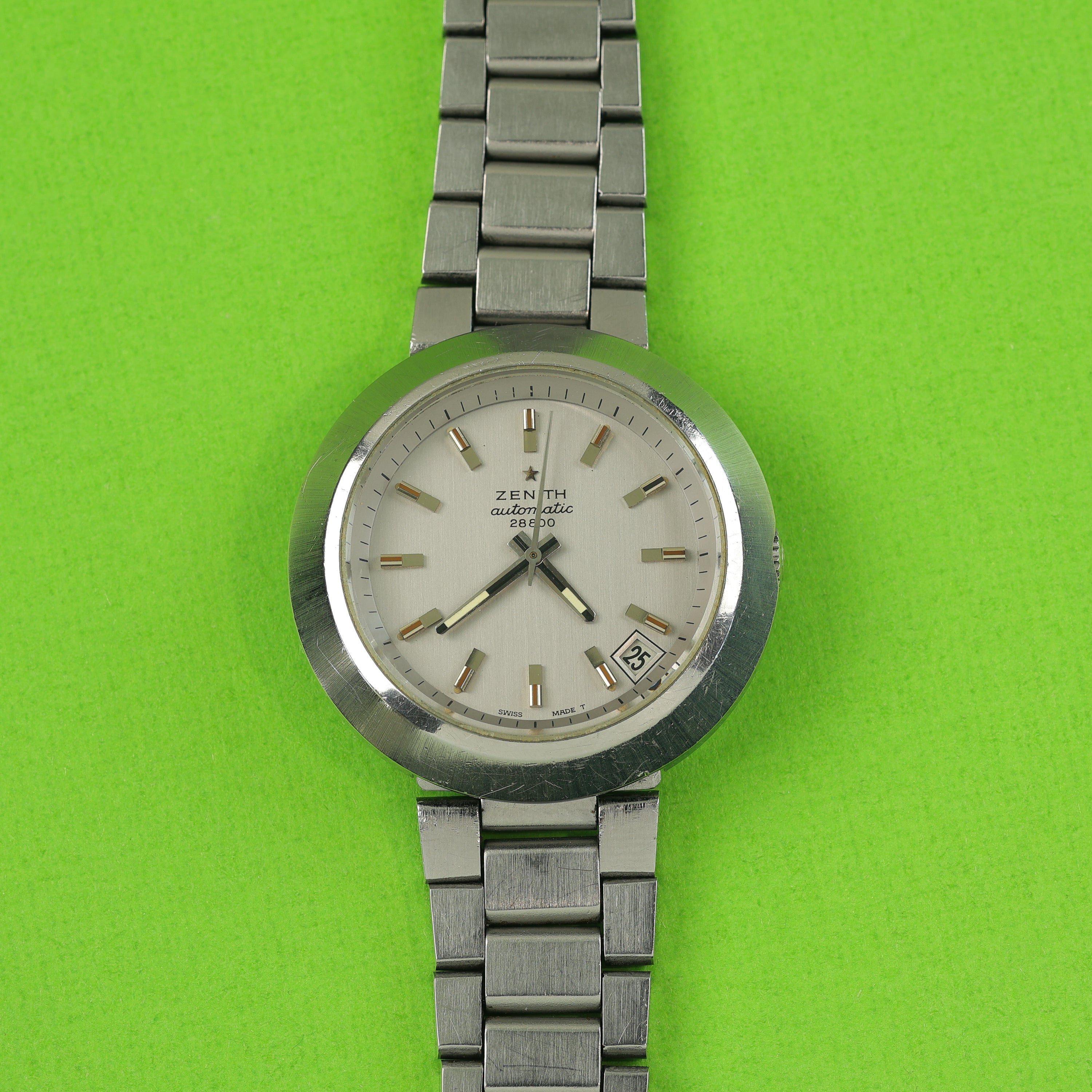 Zenith Ref. 01-1200-029 'UFO' Brushed Silver Dial
