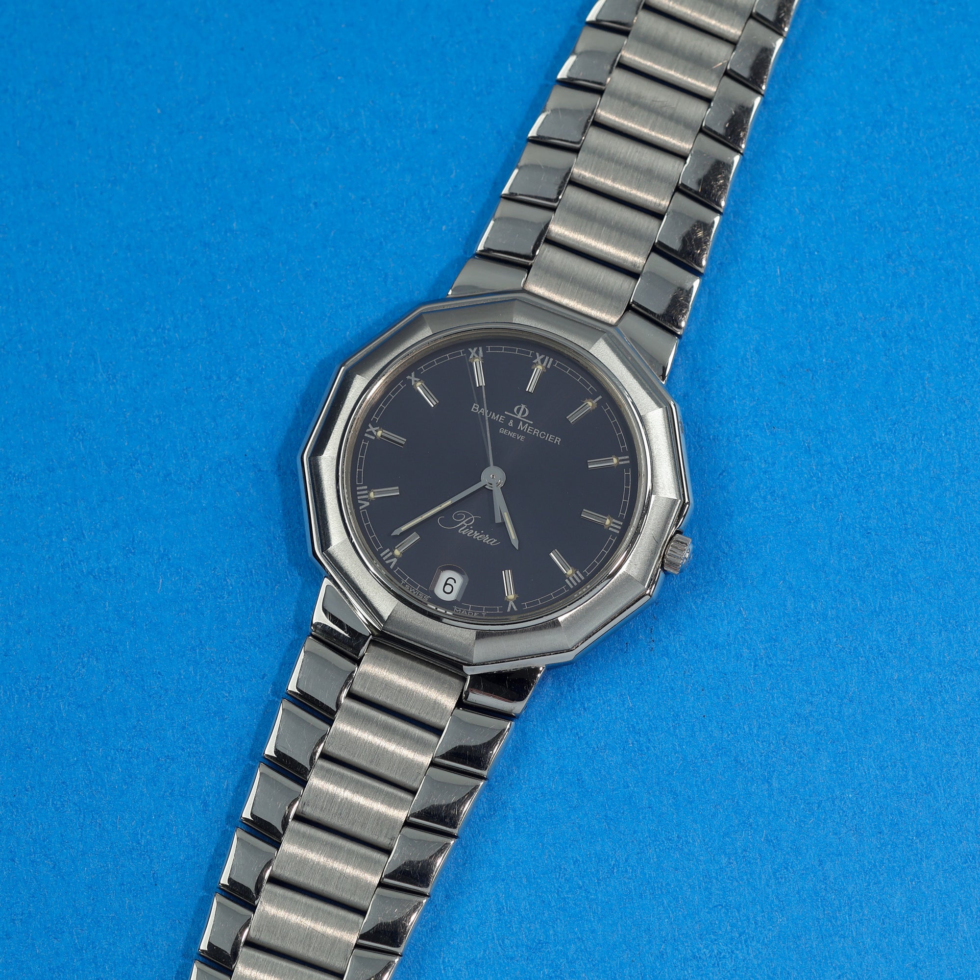Baume & Mercier Riviera Ref. 5131.2 Grey Dial