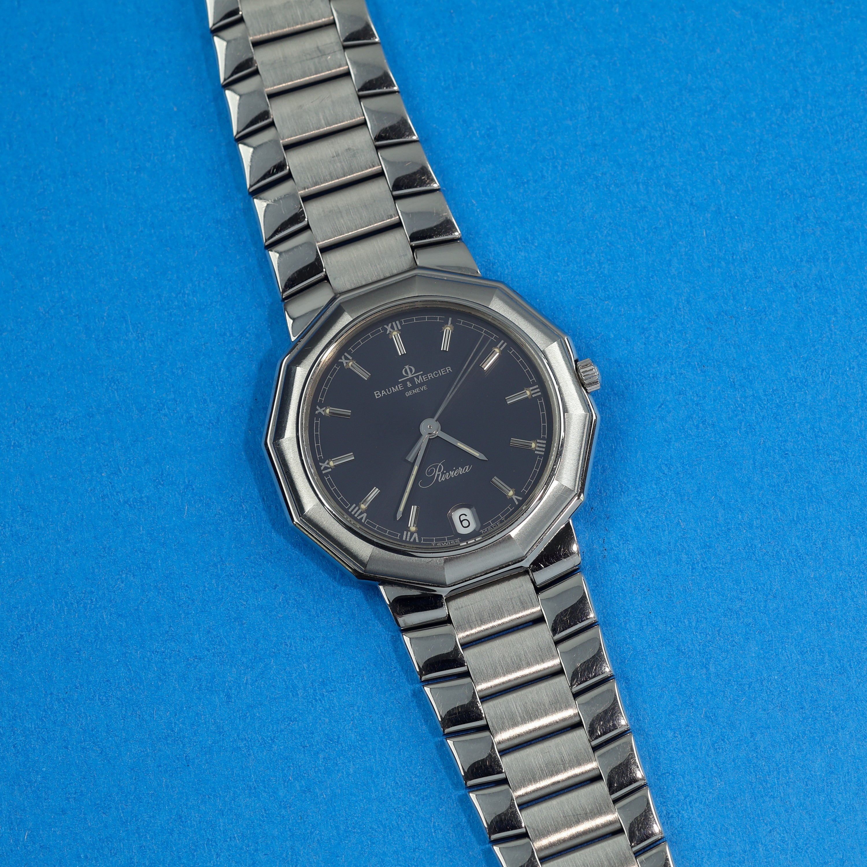 Baume & Mercier Riviera Ref. 5131.2 Grey Dial