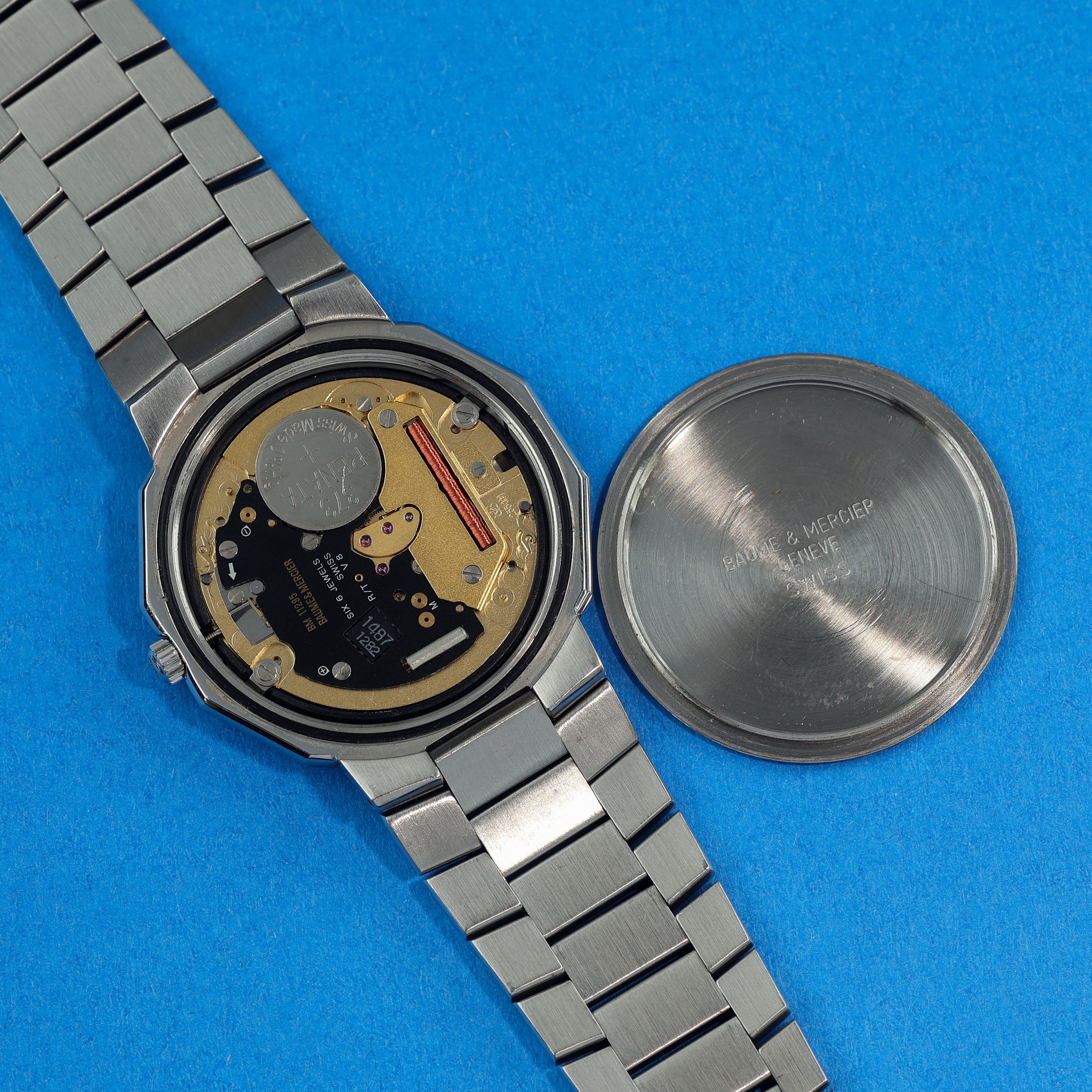 Baume & Mercier Riviera Ref. 5131.2 Grey Dial