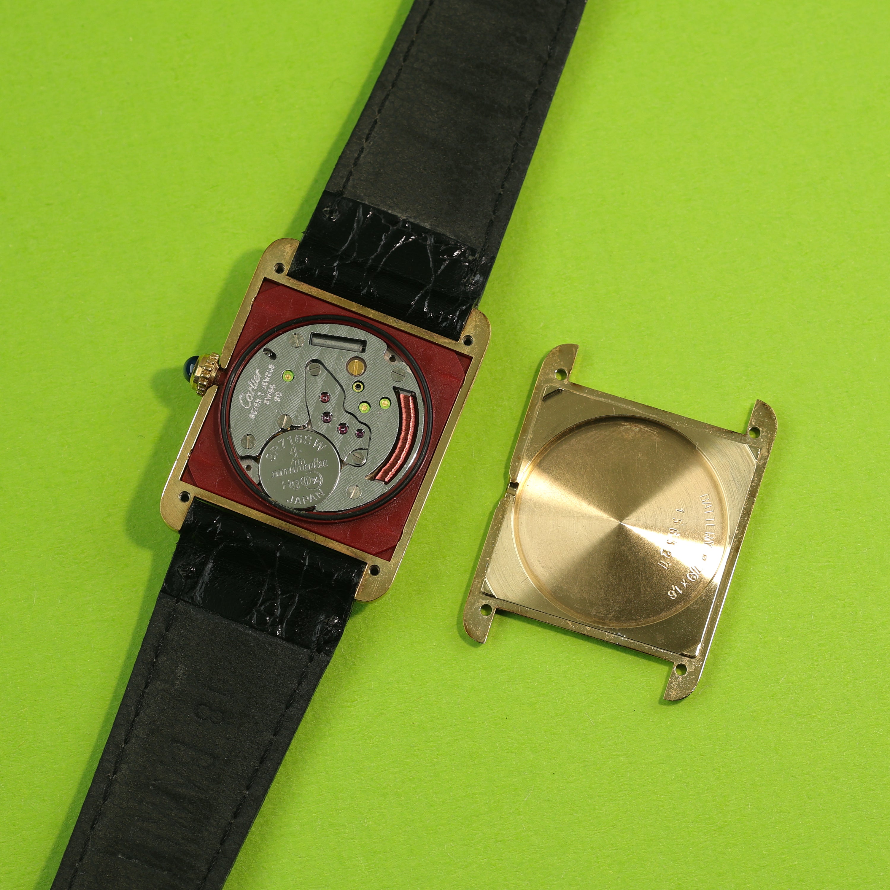 Cartier Must Tank Ref. 590005 White Trinity Dial