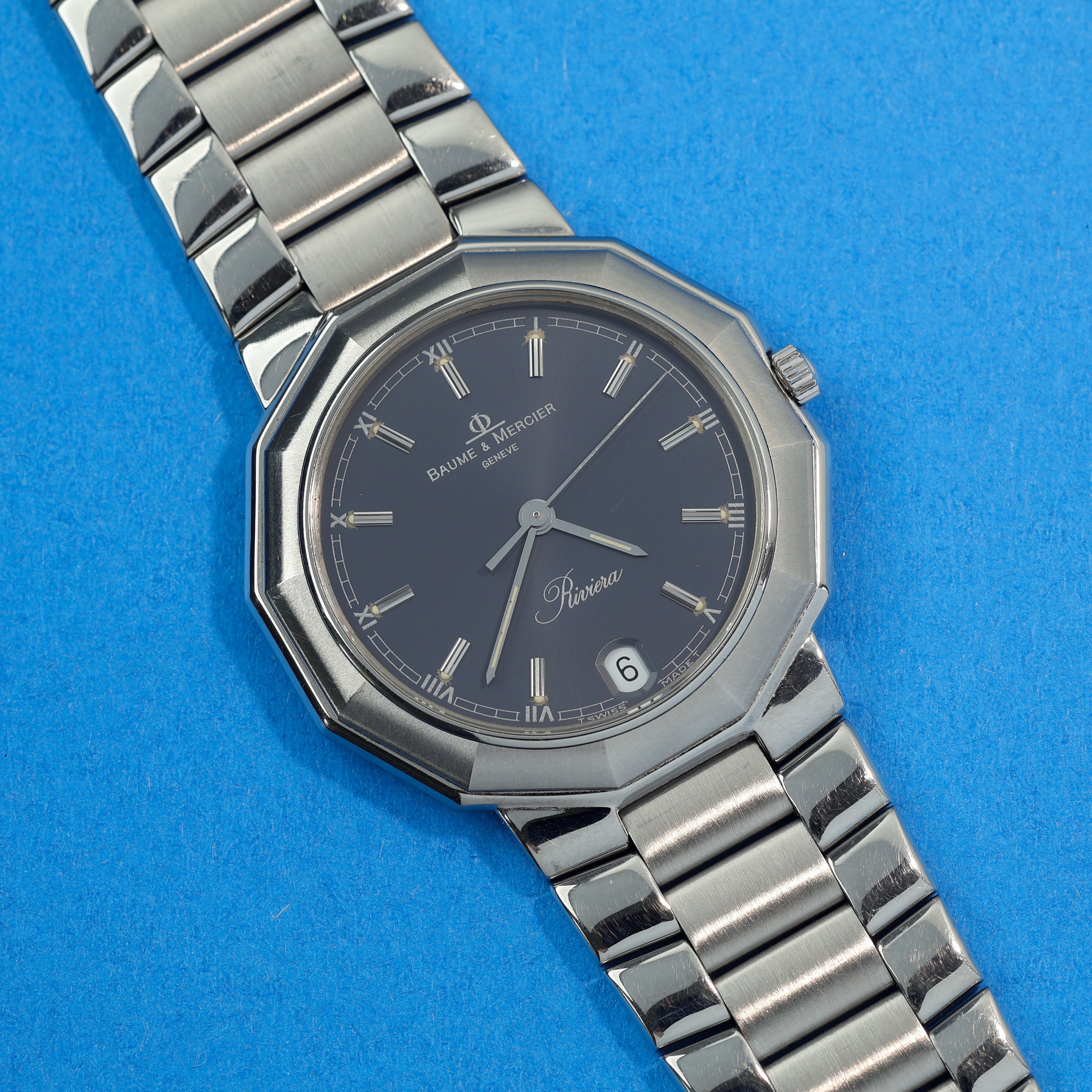 Baume & Mercier Riviera Ref. 5131.2 Grey Dial