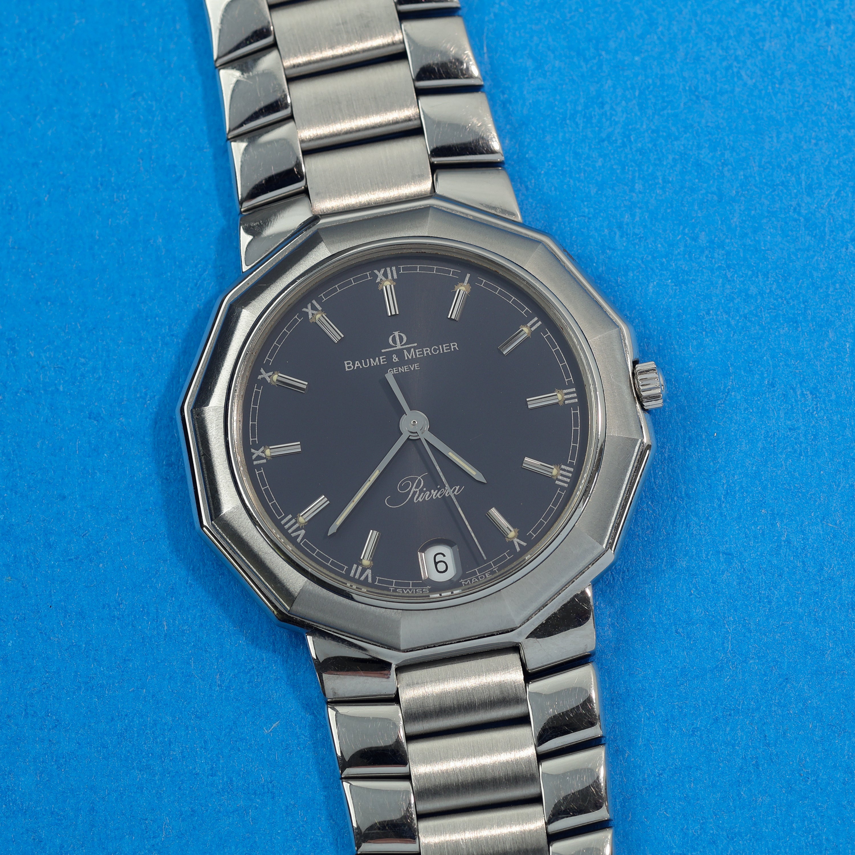 Baume & Mercier Riviera Ref. 5131.2 Grey Dial