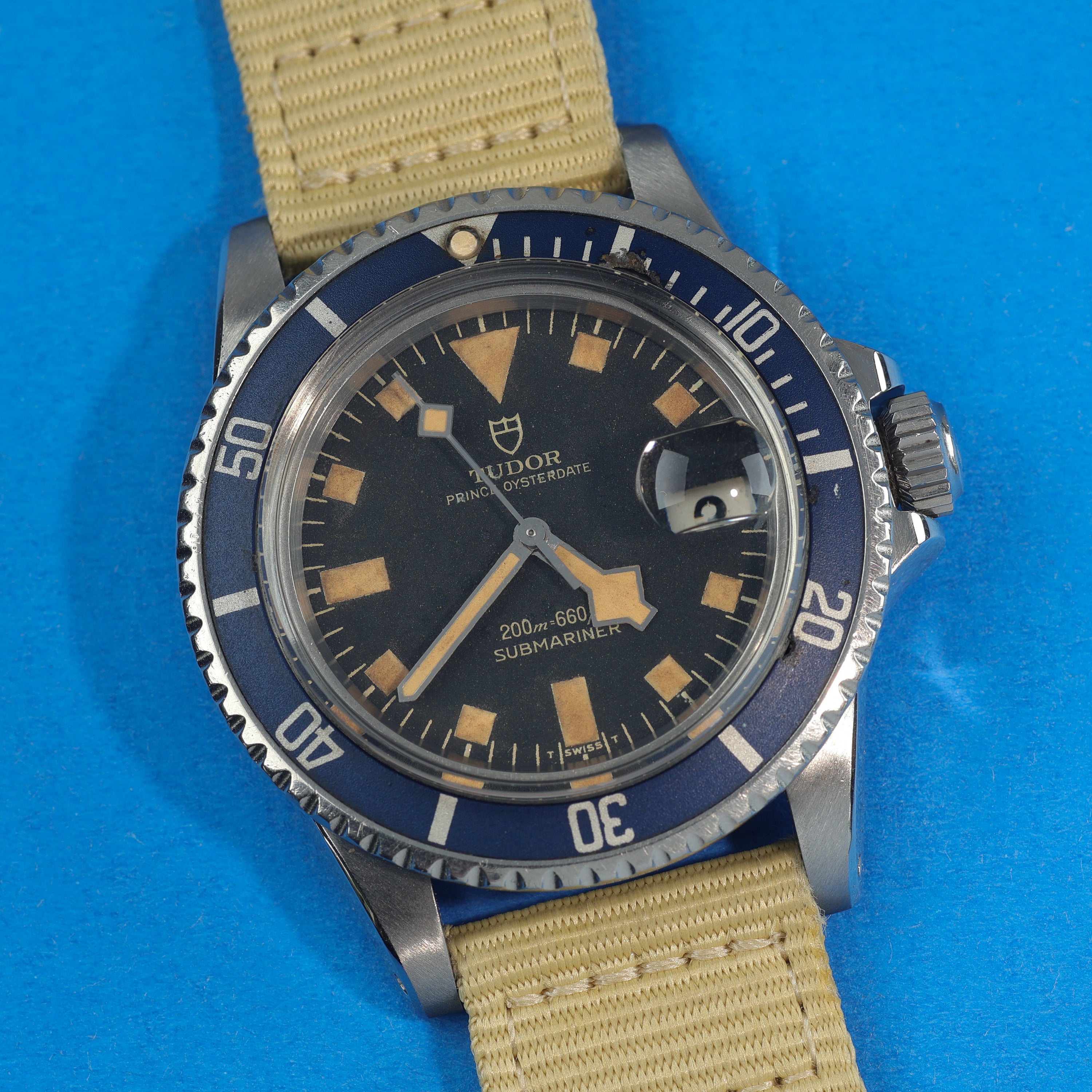 Tudor Submariner Snowflake Ref. 9411/0 Blue