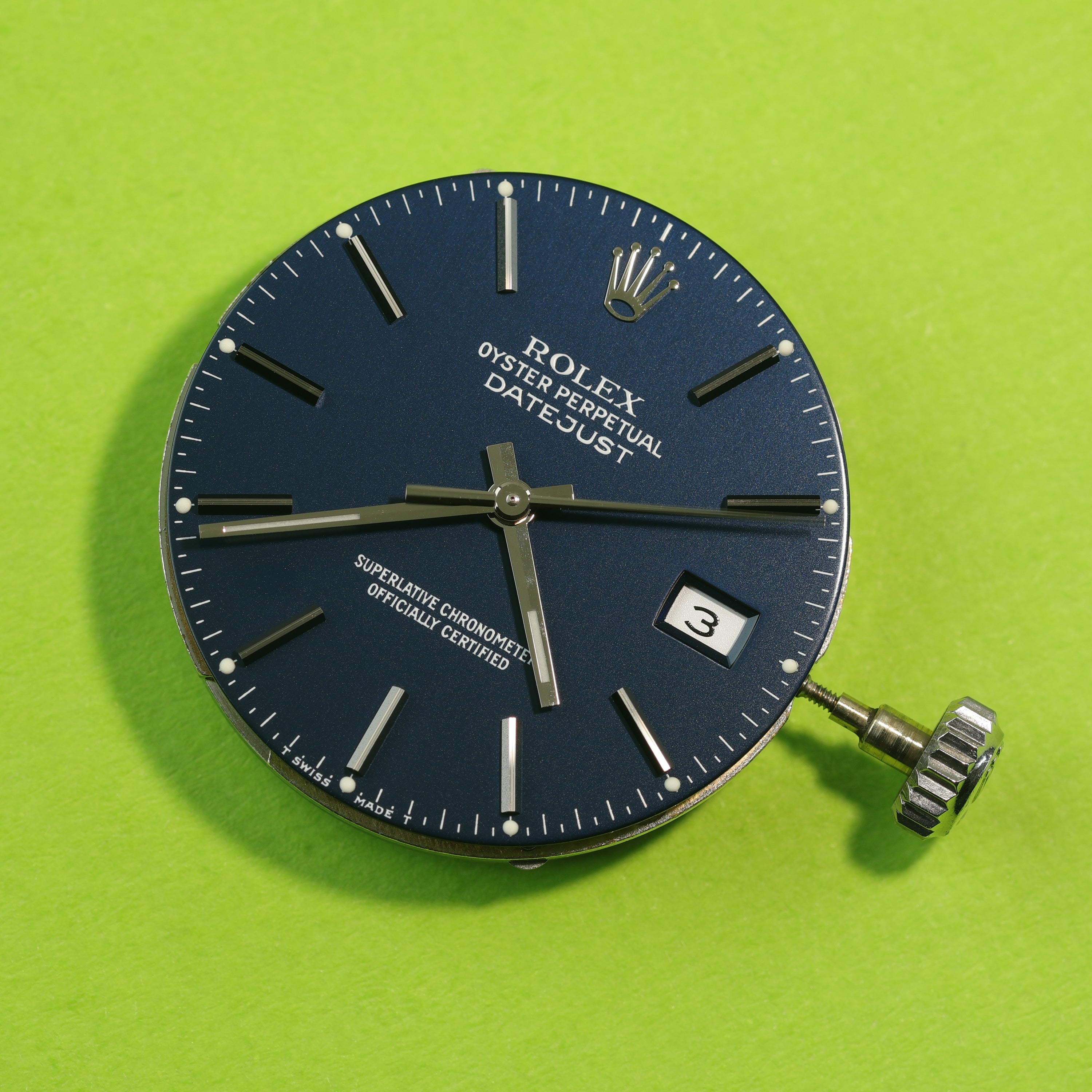 Rolex Datejust Ref. 16030 Box and Papers Deep Blue Service Dial