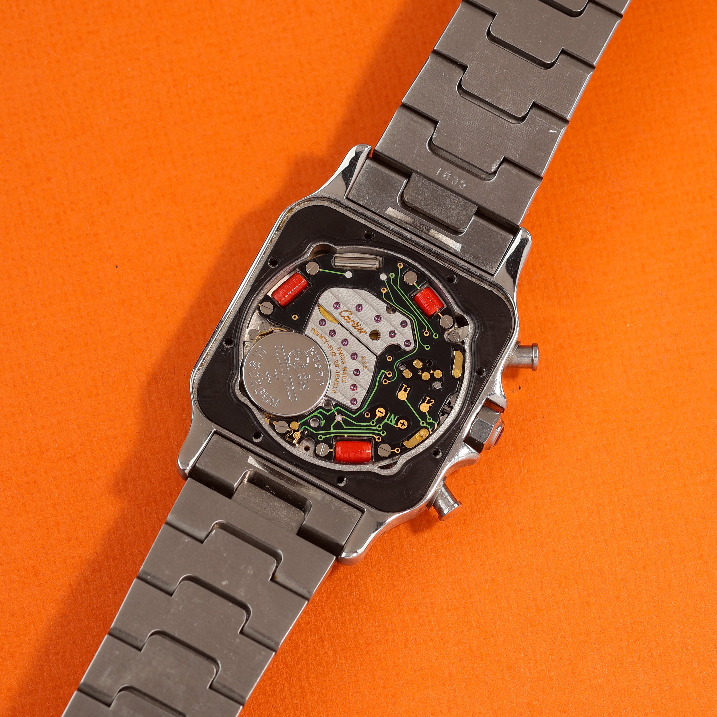 Cartier Santos Chronoflex Ref. 2425 Steel and Gold