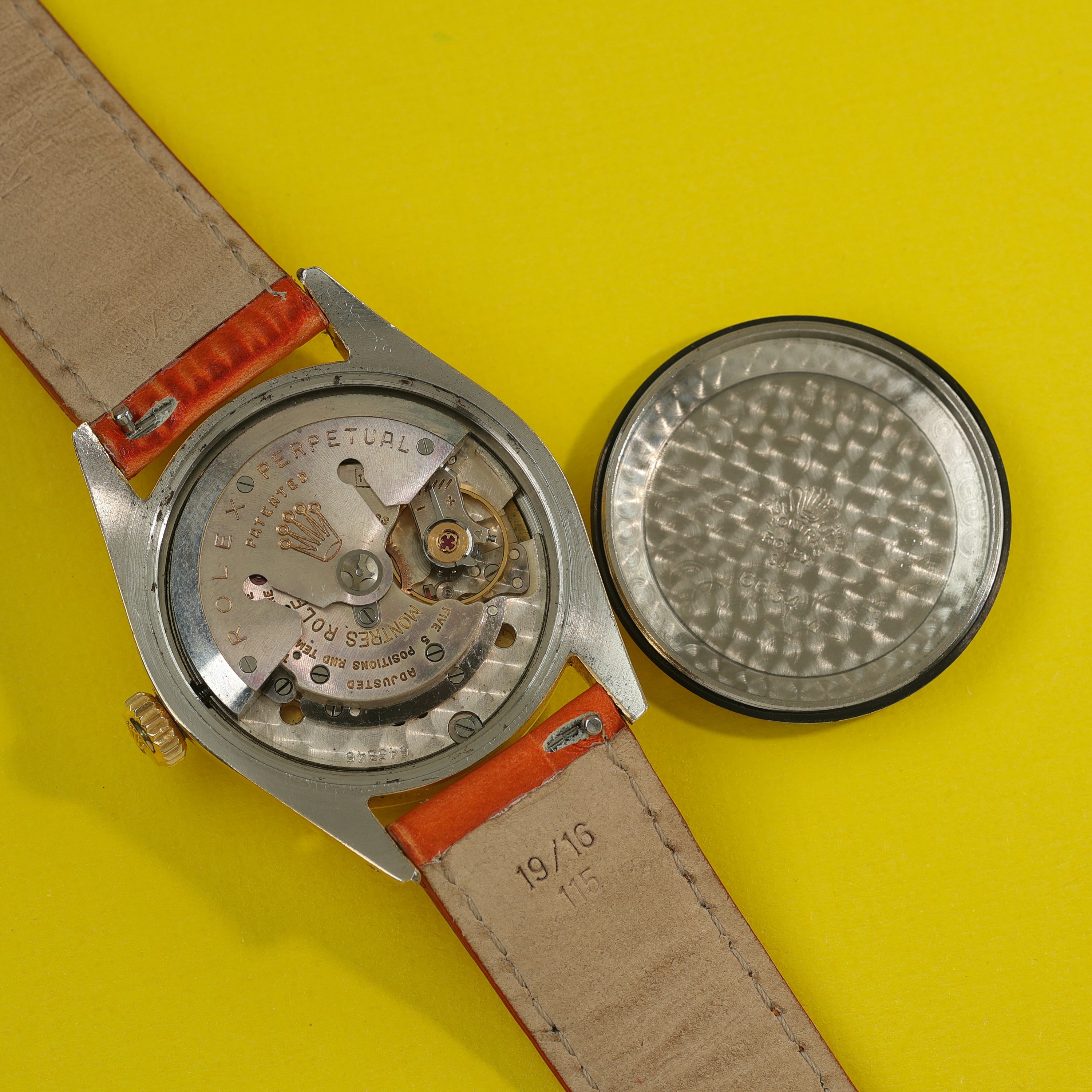 Rolex Oyster Perpetual Ref. 6634 'Golden Egg' Gold Capped