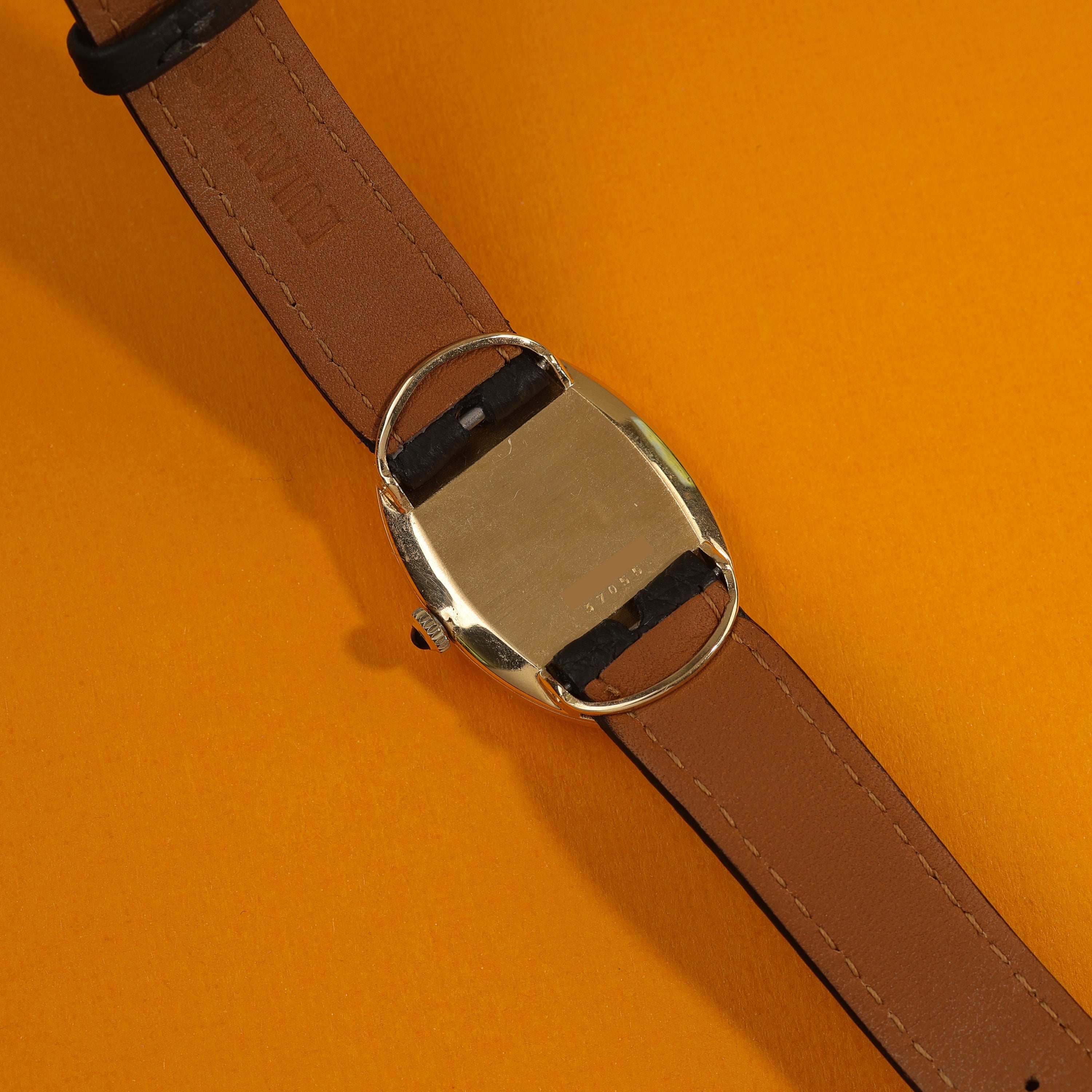 Baume & Mercier 'Baignoire' Ref. 37055 in 18K Yellow Gold