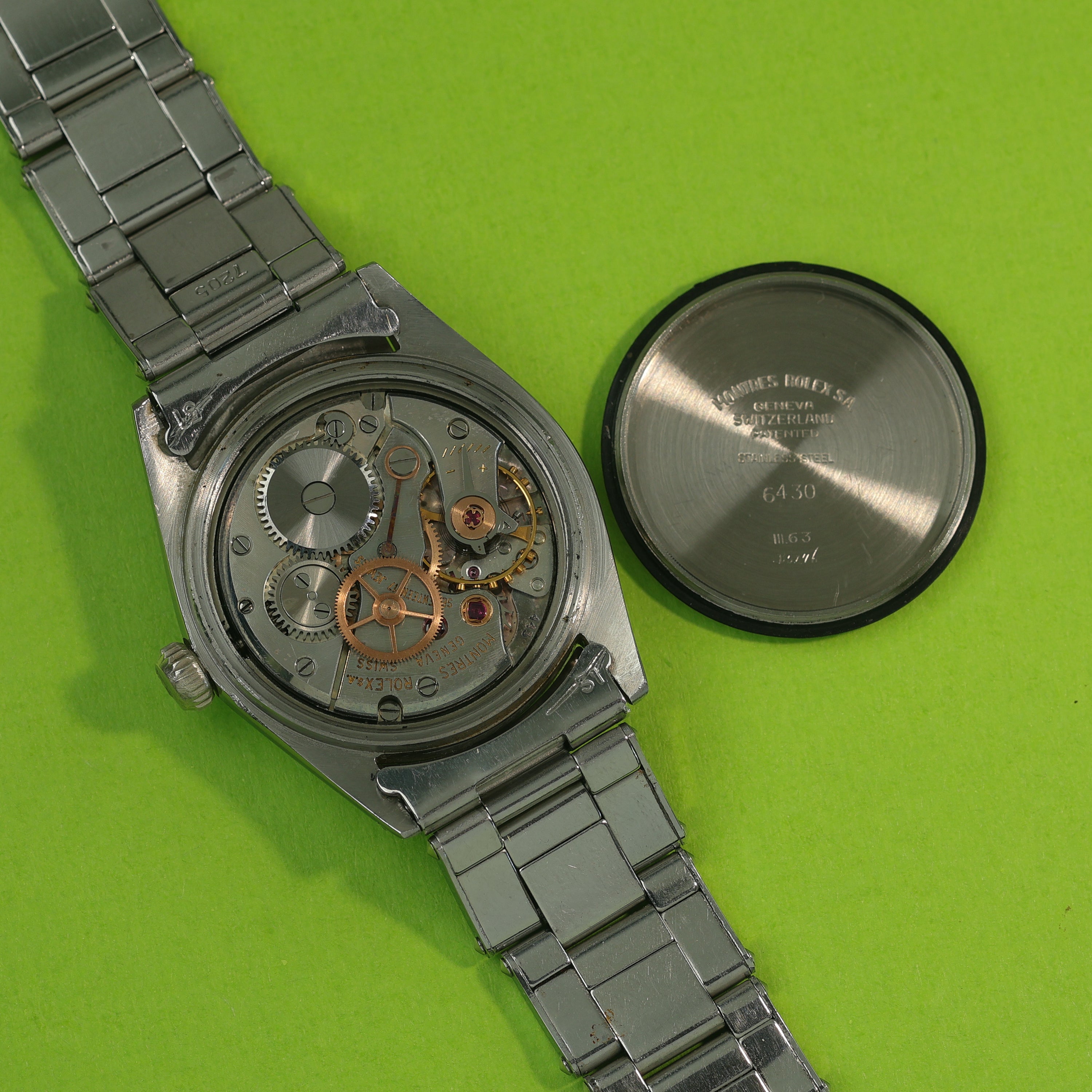 Rolex Speedking Ref. 6430 Silver Dial