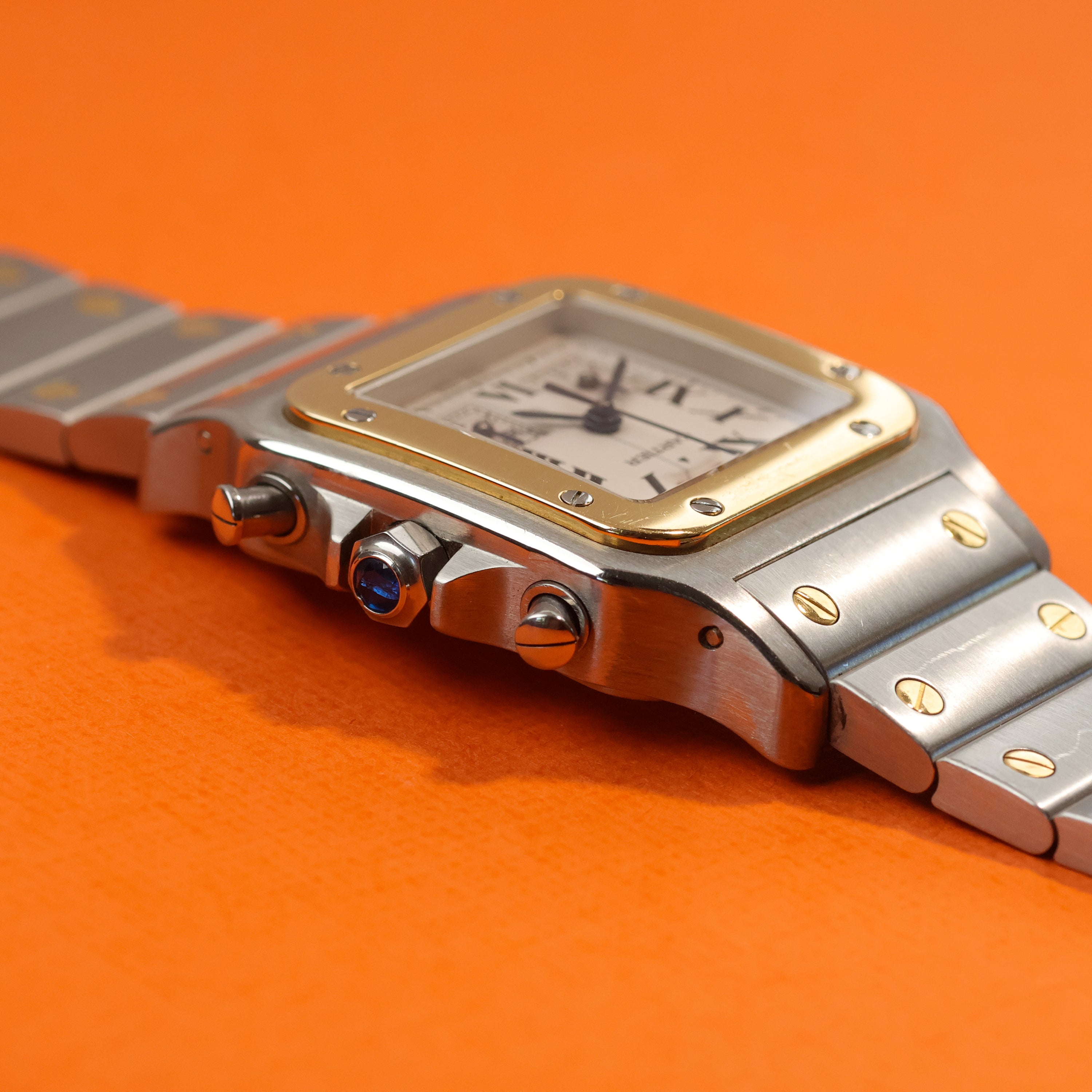 Cartier Santos Chronoflex Ref. 2425 Steel and Gold