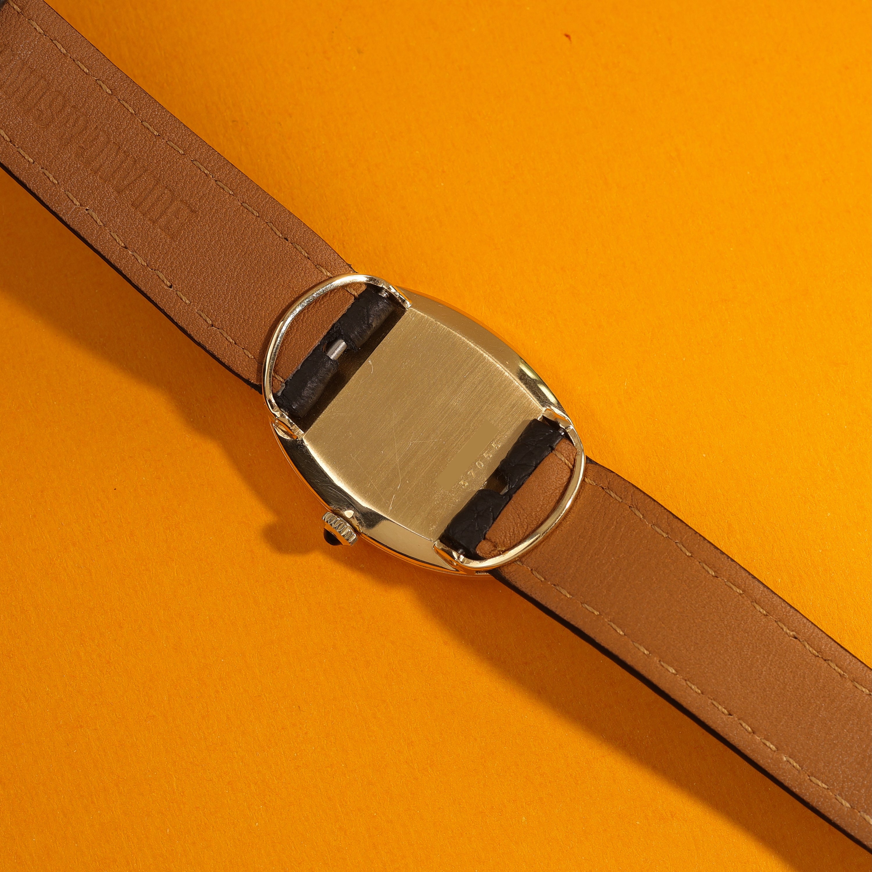 Baume & Mercier 'Baignoire' Ref. 37055 in 18K Yellow Gold