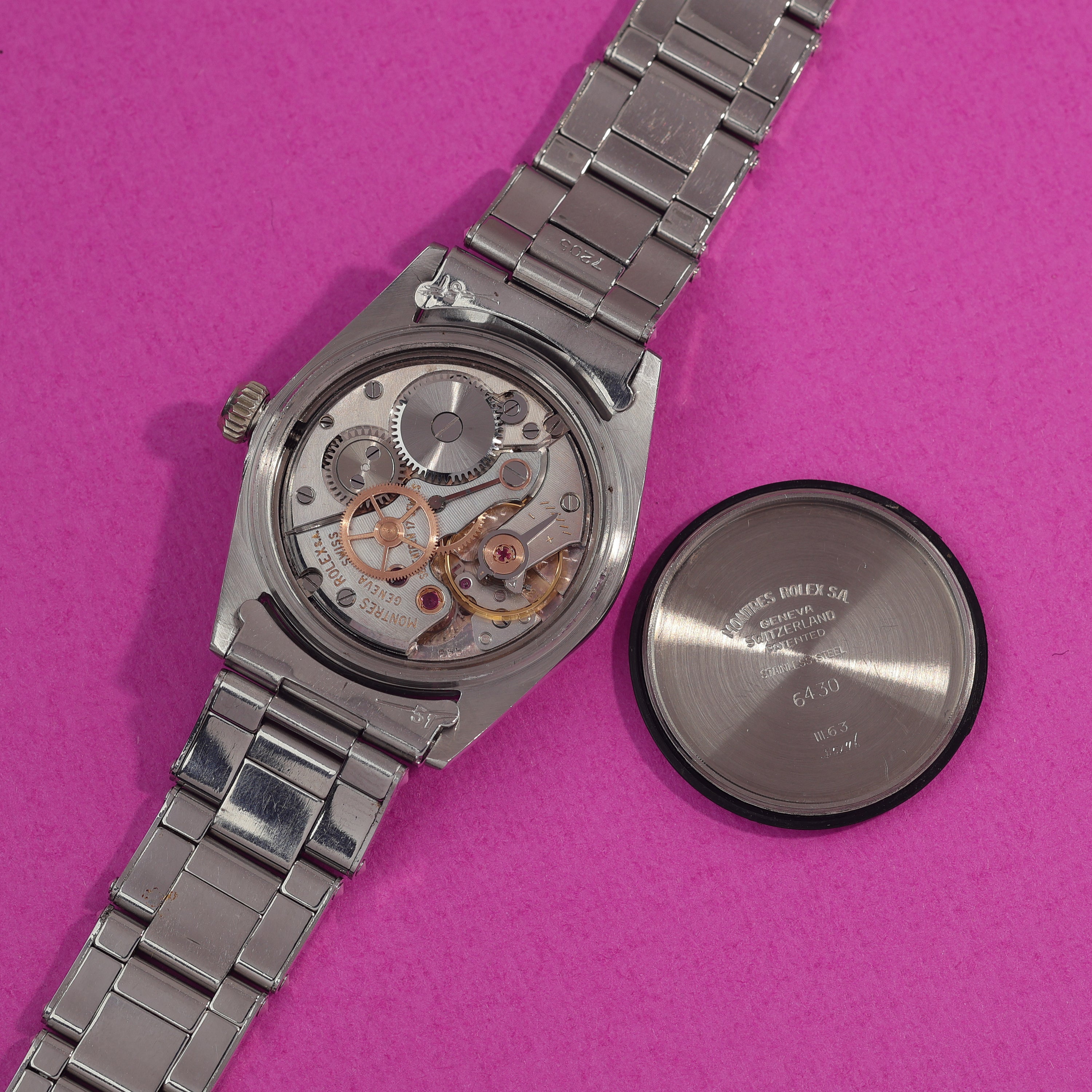 Rolex Speedking Ref. 6430 Silver Dial