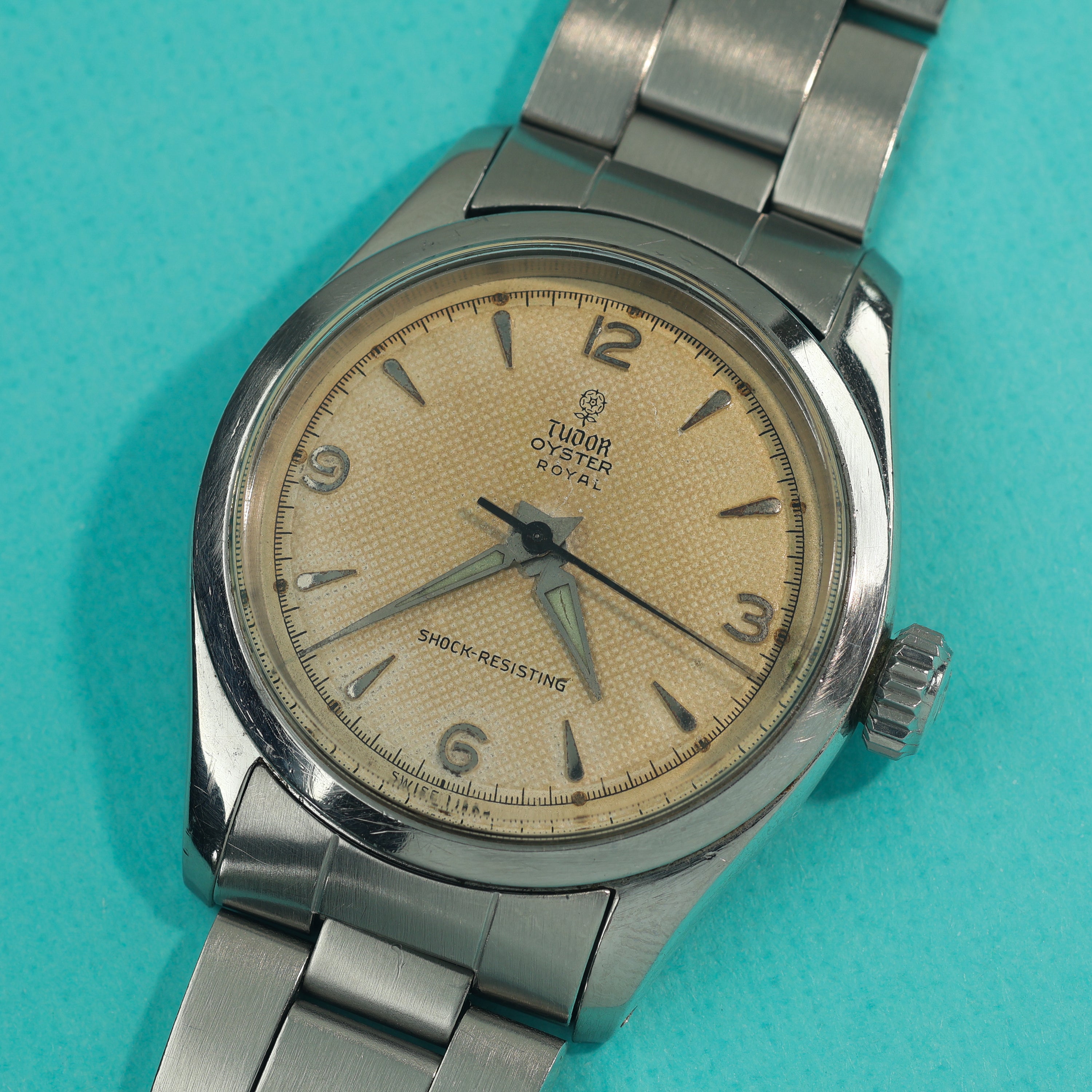 Tudor Oyster Royal Ref. 7903 Cream Honeycomb Dial