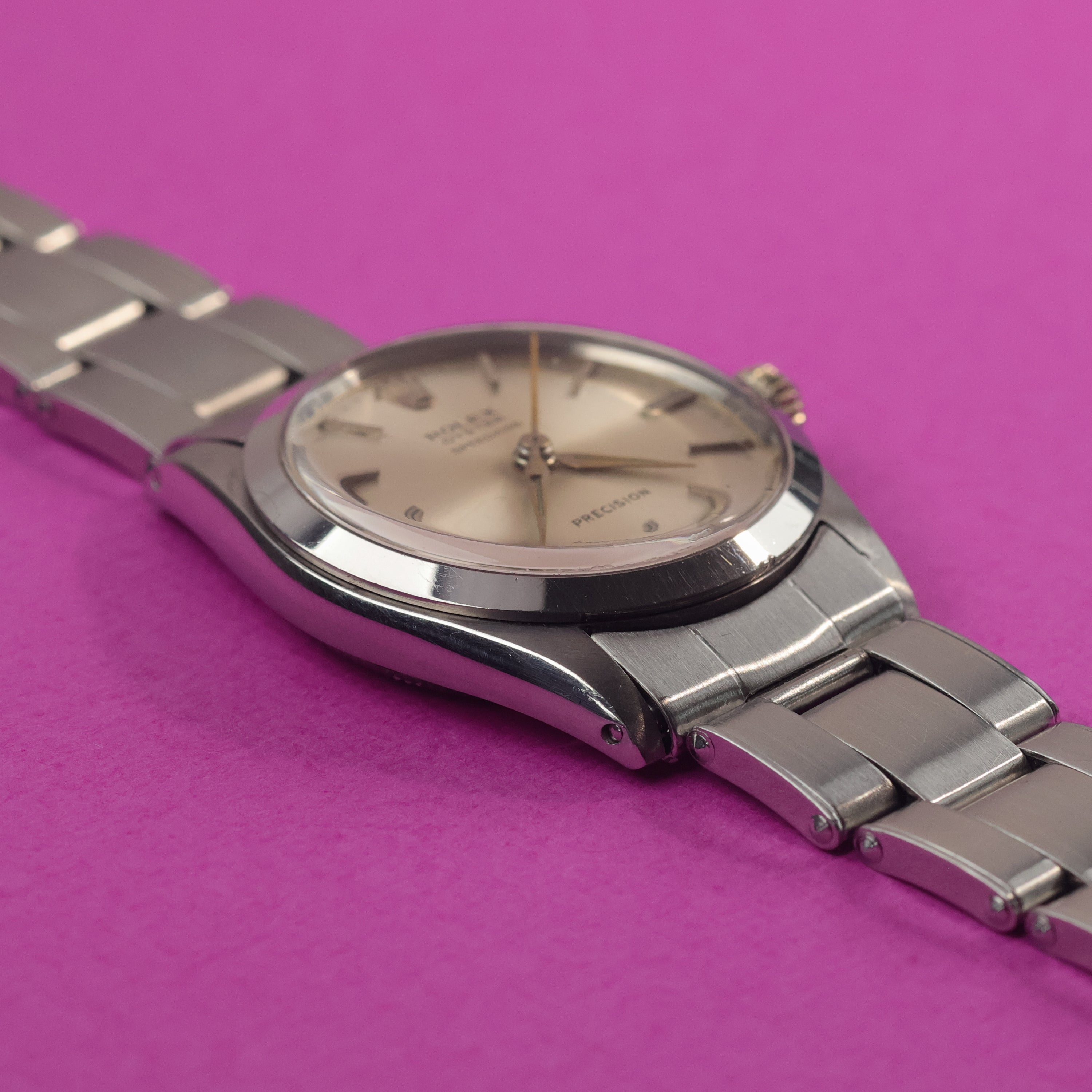 Rolex Speedking Ref. 6430 Silver Dial