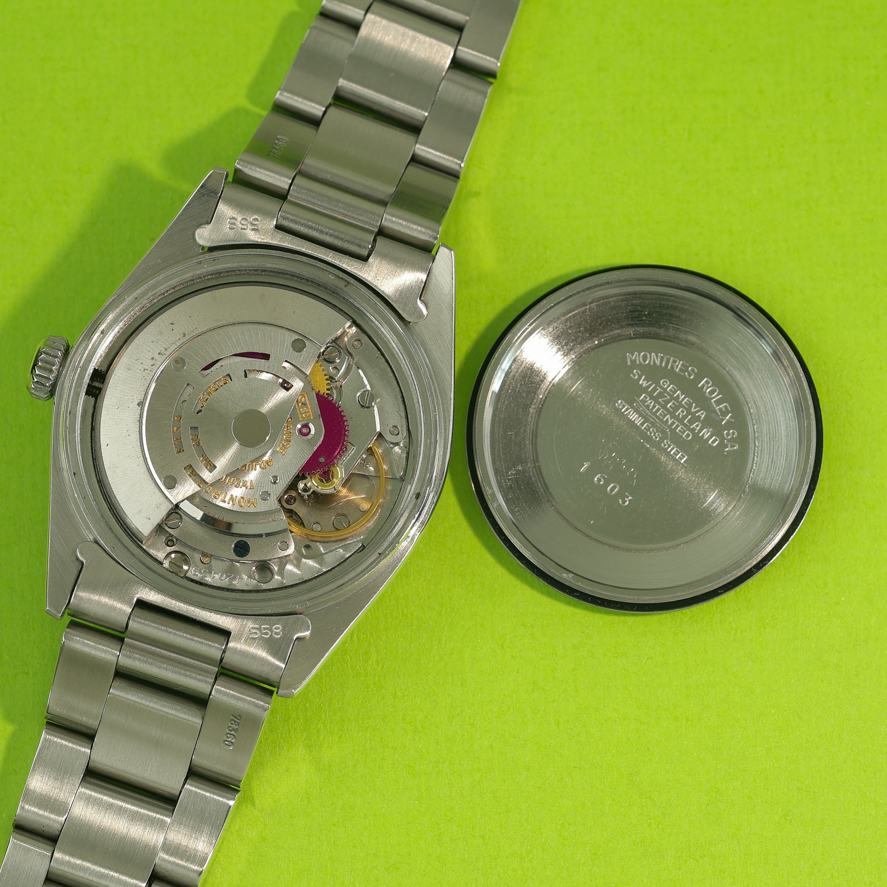 Rolex Datejust Ref. 1603 Linen Dial