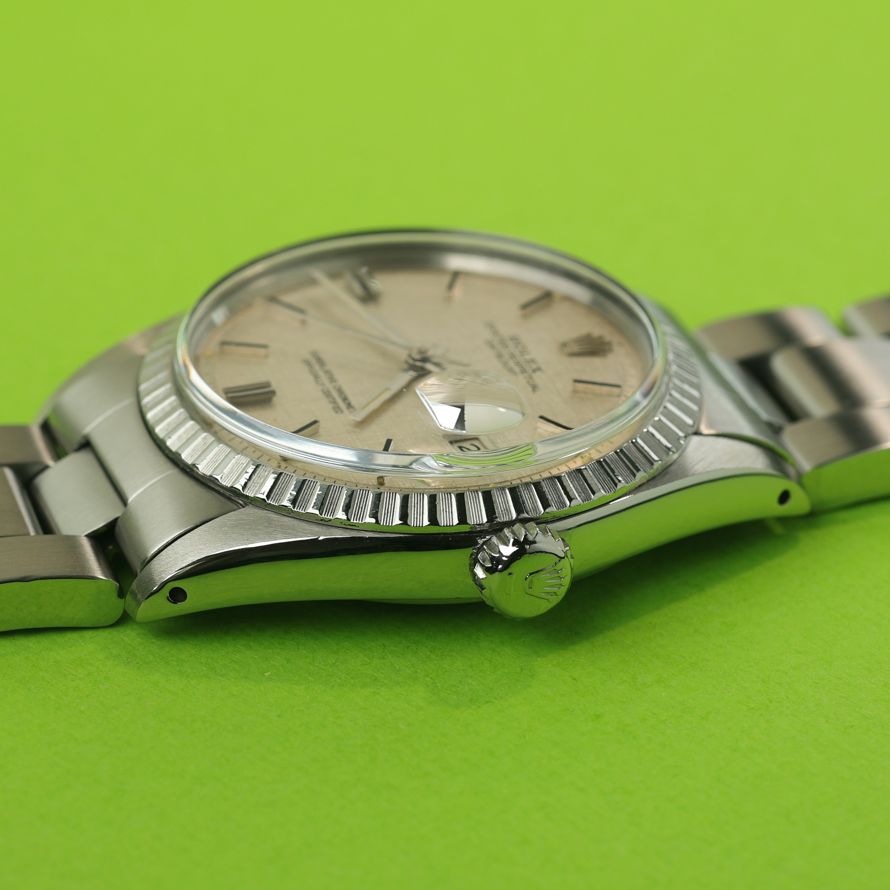 Rolex Datejust Ref. 1603 Linen Dial