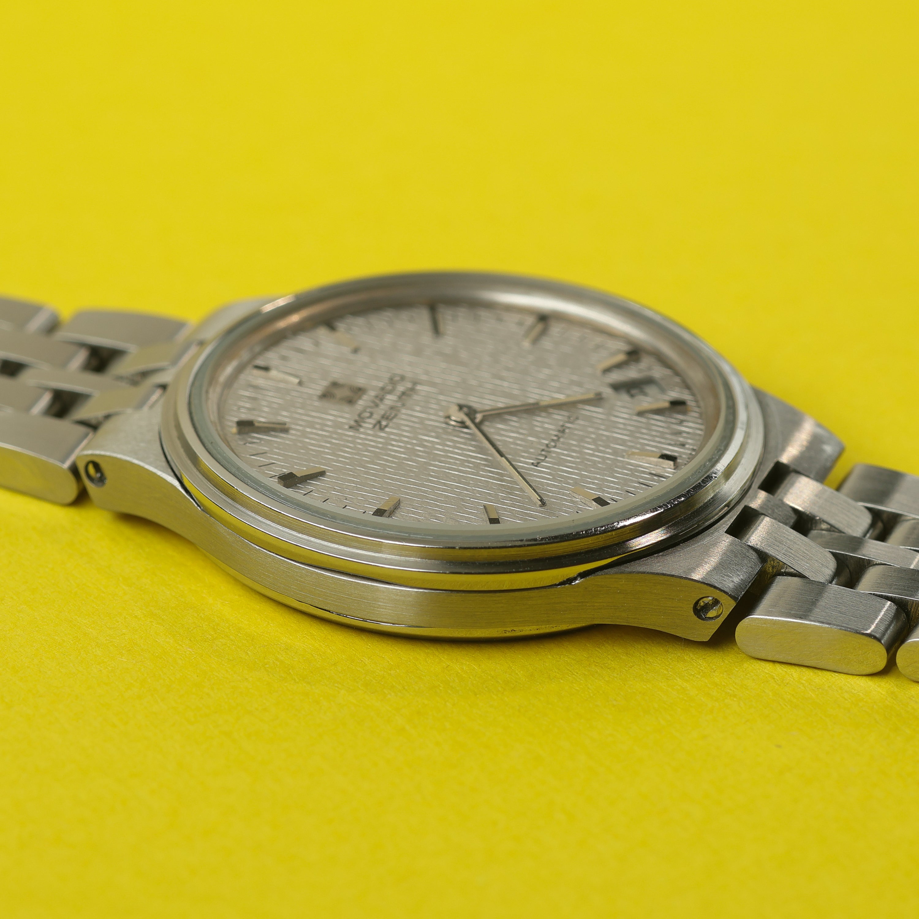Zenith Movado Cal. 10.1 Microrotor Silver Dial