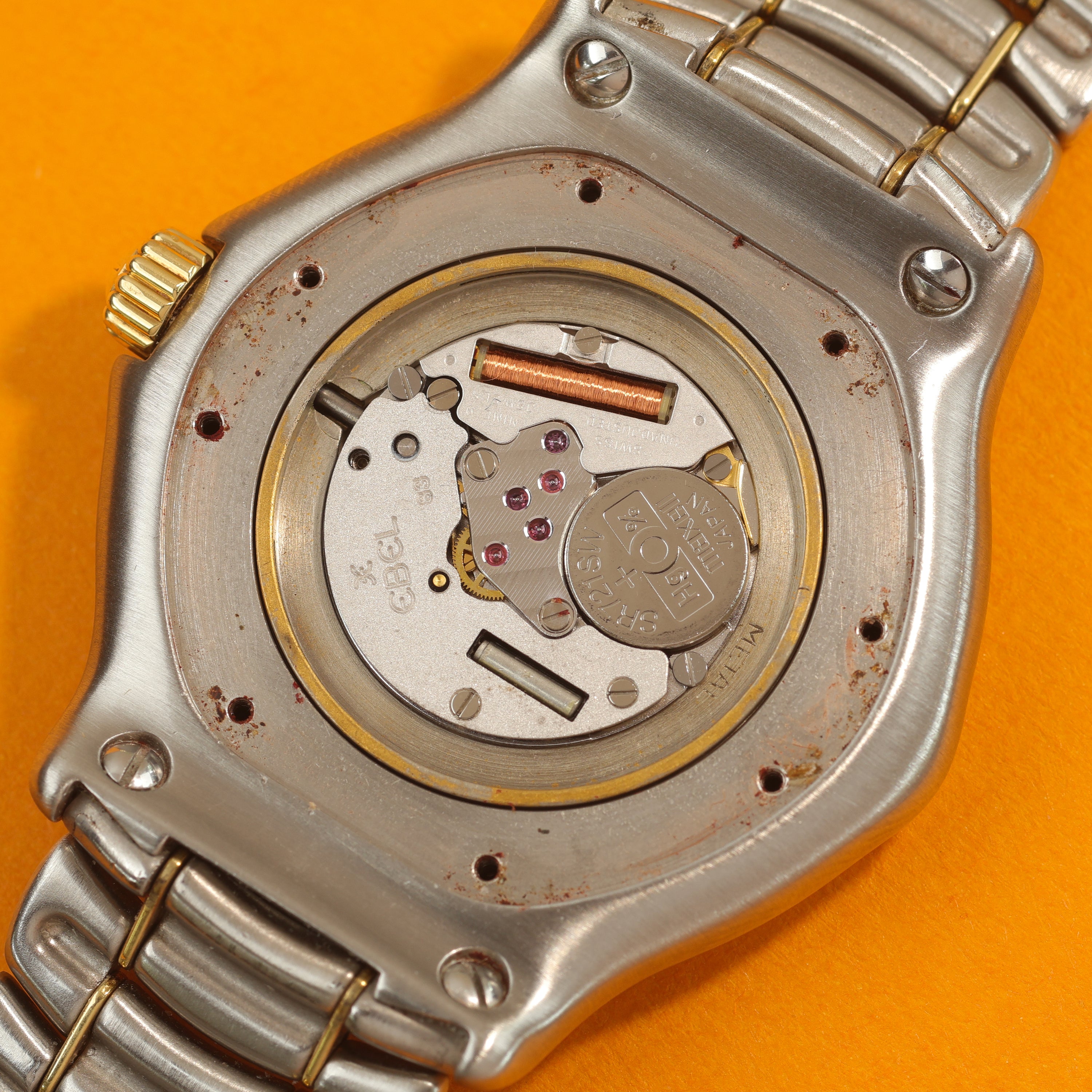 Ebel Discovery Ref. 183913 Steel and Gold White Dial