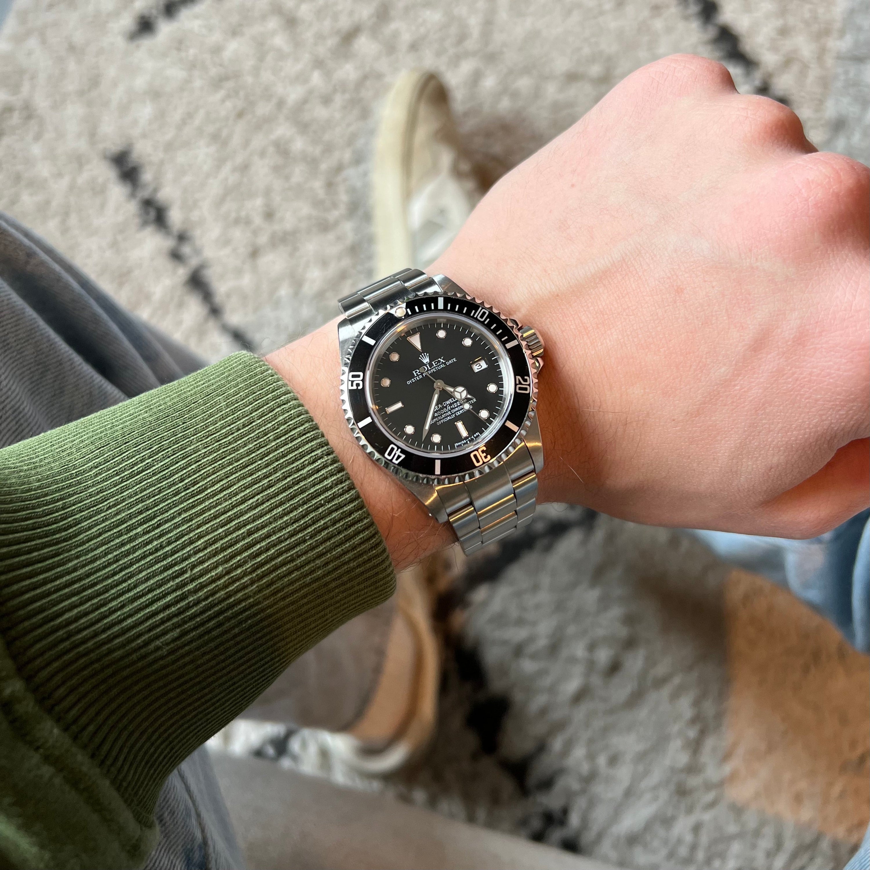 Rolex Sea Dweller Ref. 16600 Tritium Dial Rolex Certified Pre-Owned