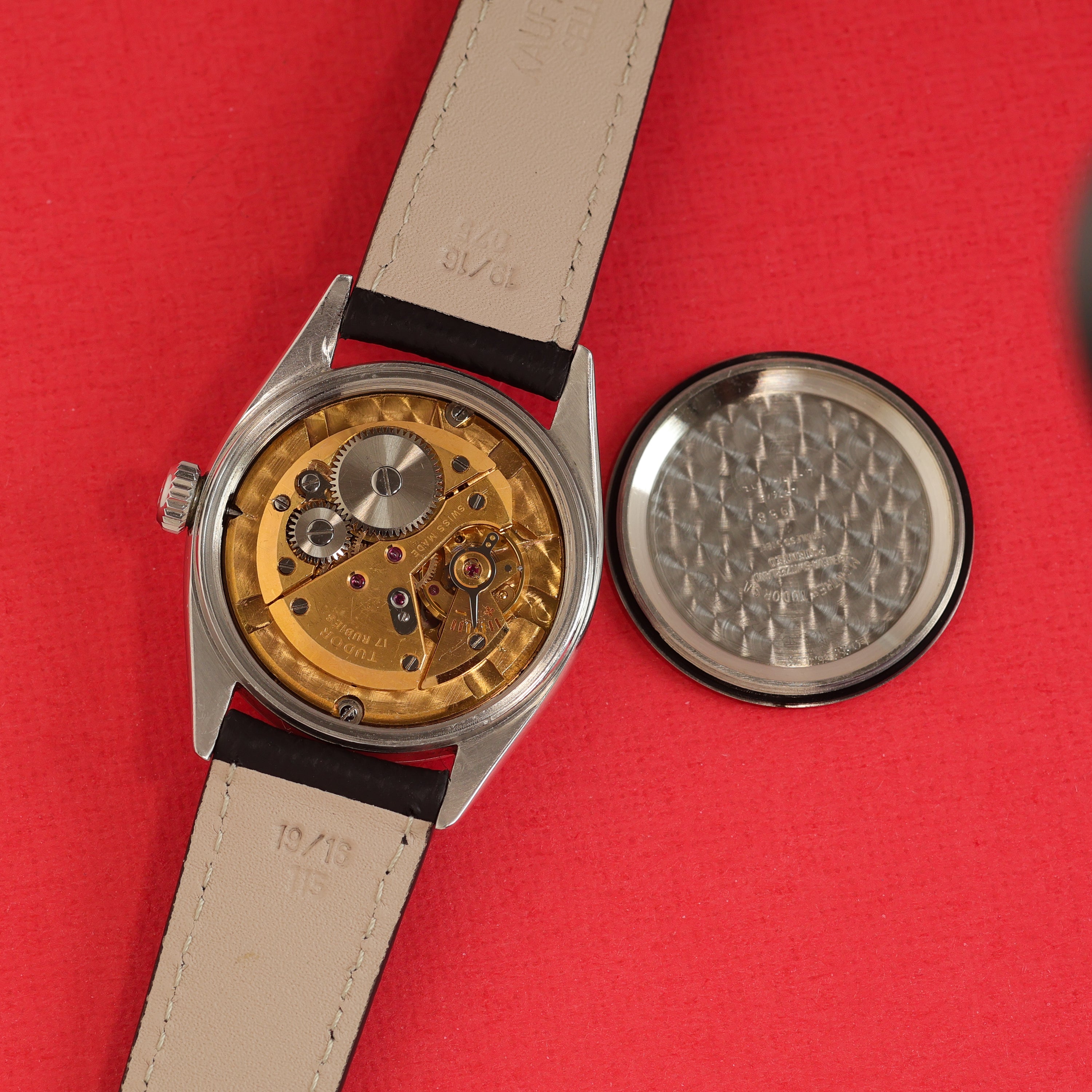 Tudor Oysterdate Ref. 7939 Black Honeycomb Dial