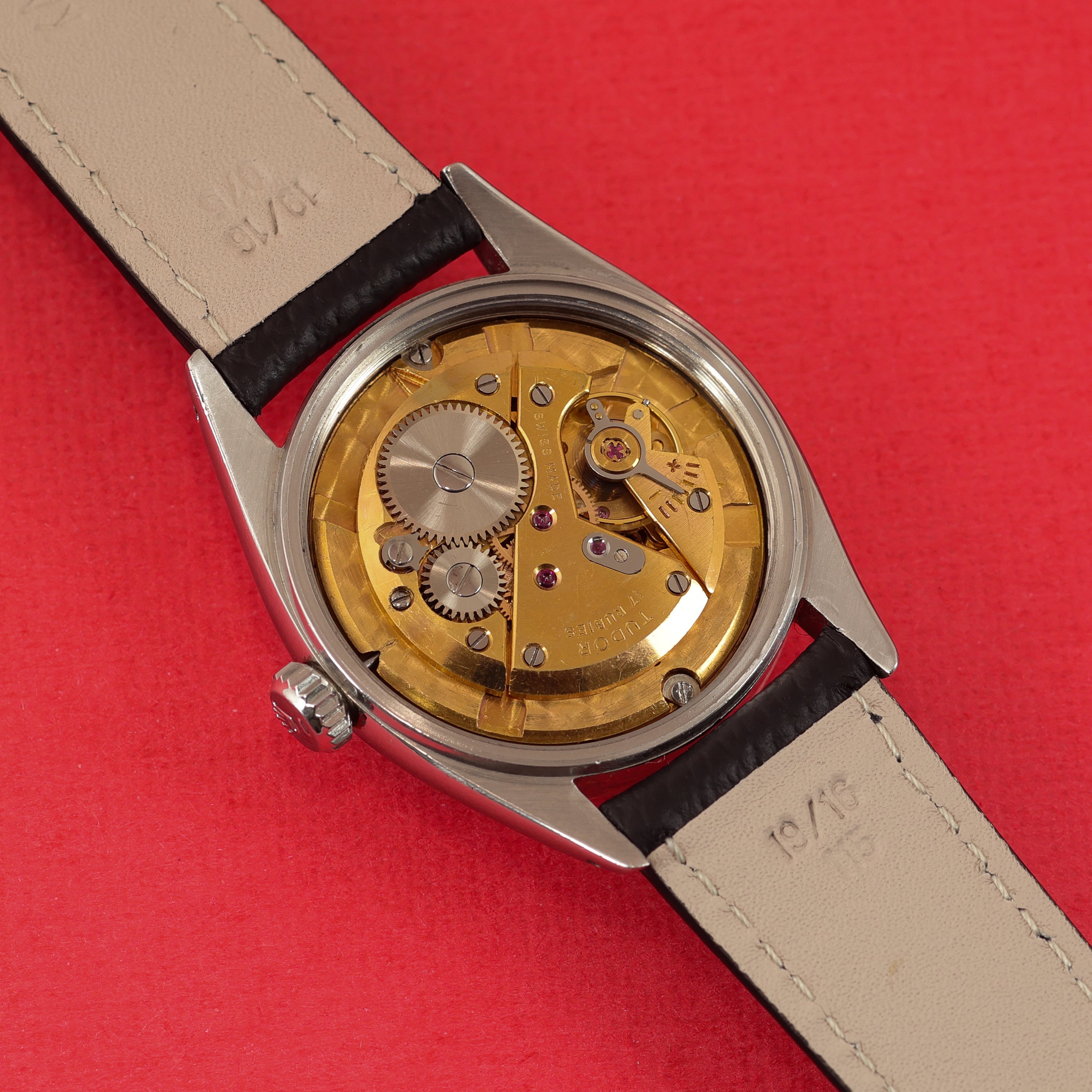 Tudor Oysterdate Ref. 7939 Black Honeycomb Dial