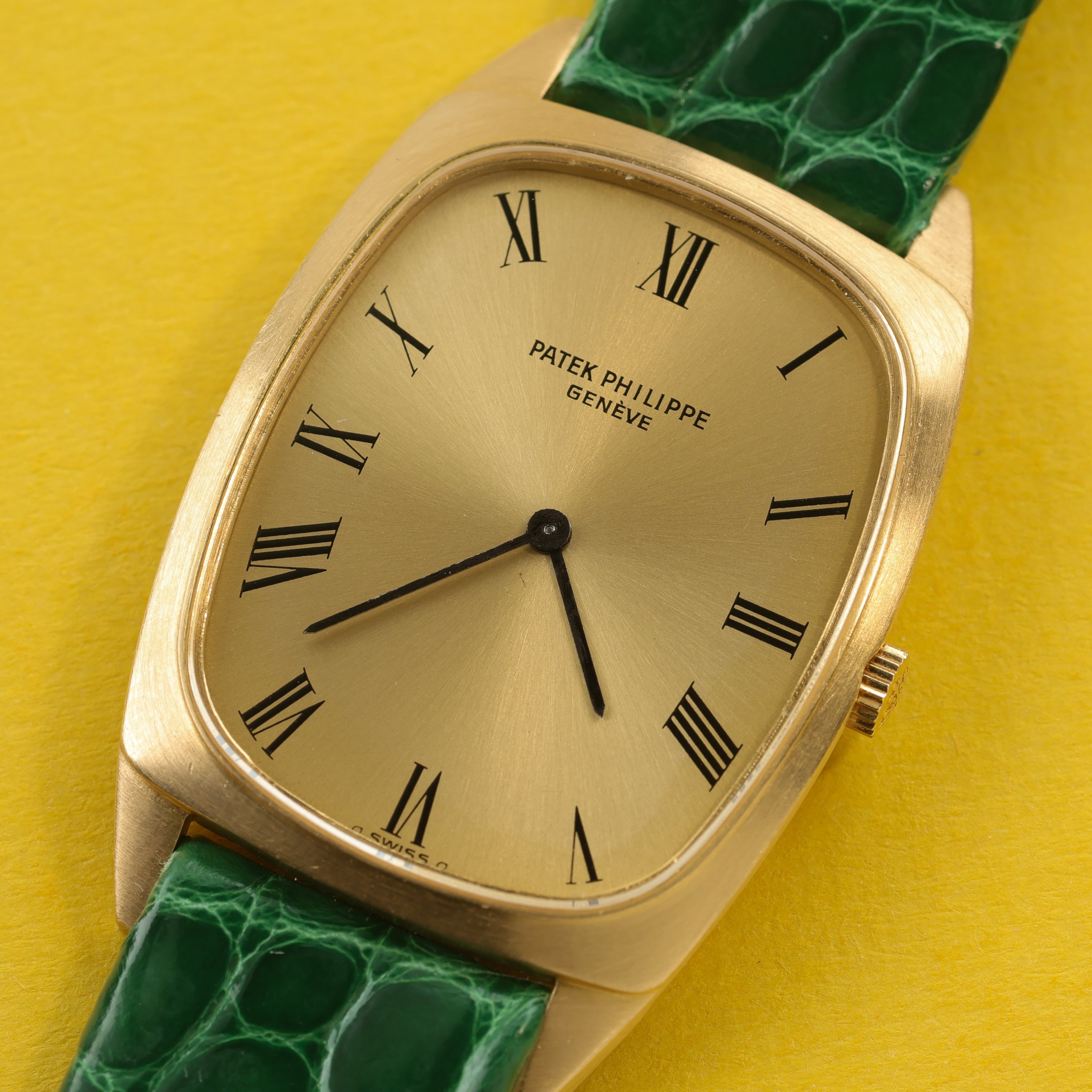 Patek Philippe Ellipse Ref. 3567 '70s Sigma Dial 18k Yellow Gold