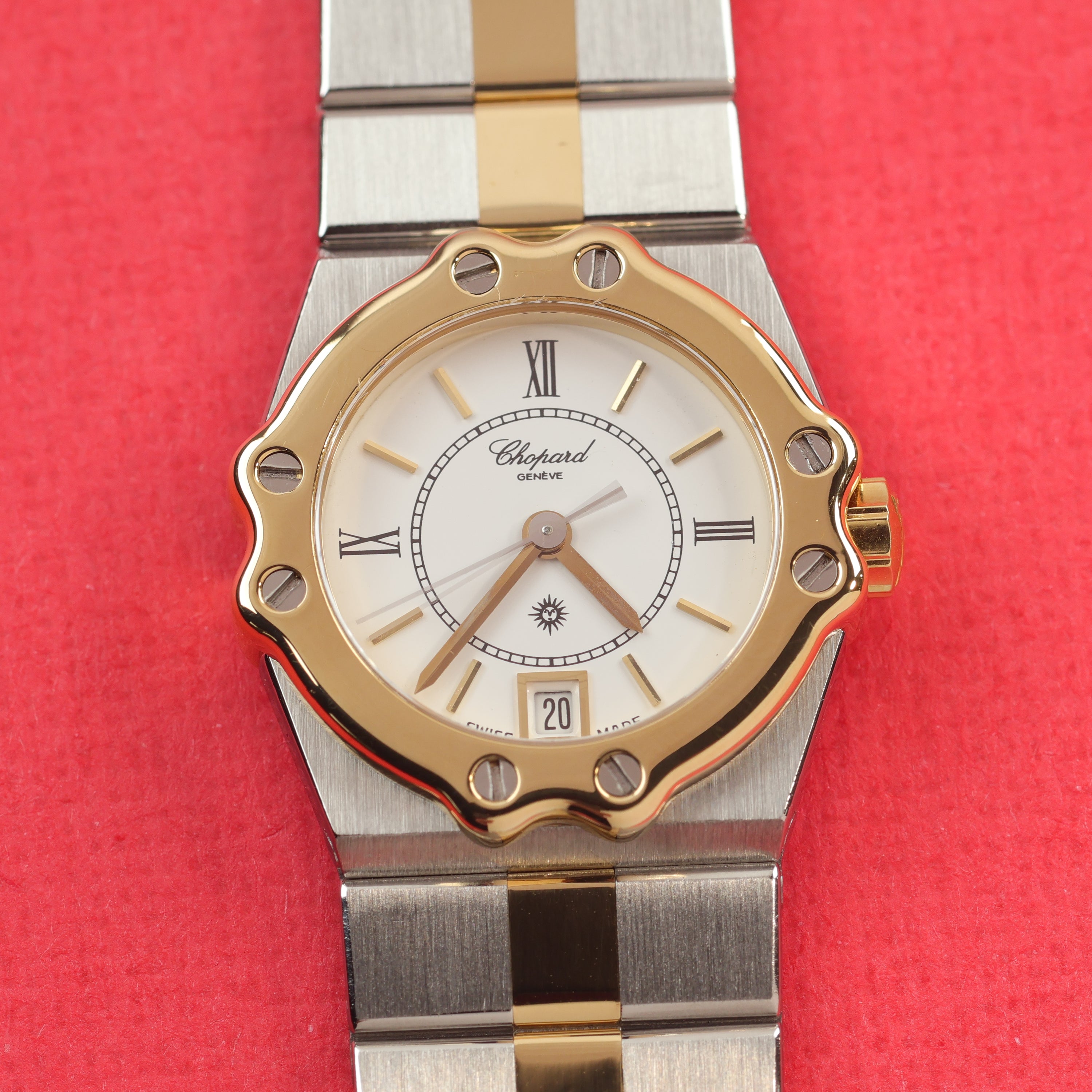 Chopard St. Moritz Ref. 8024 Steel and Gold Ladies
