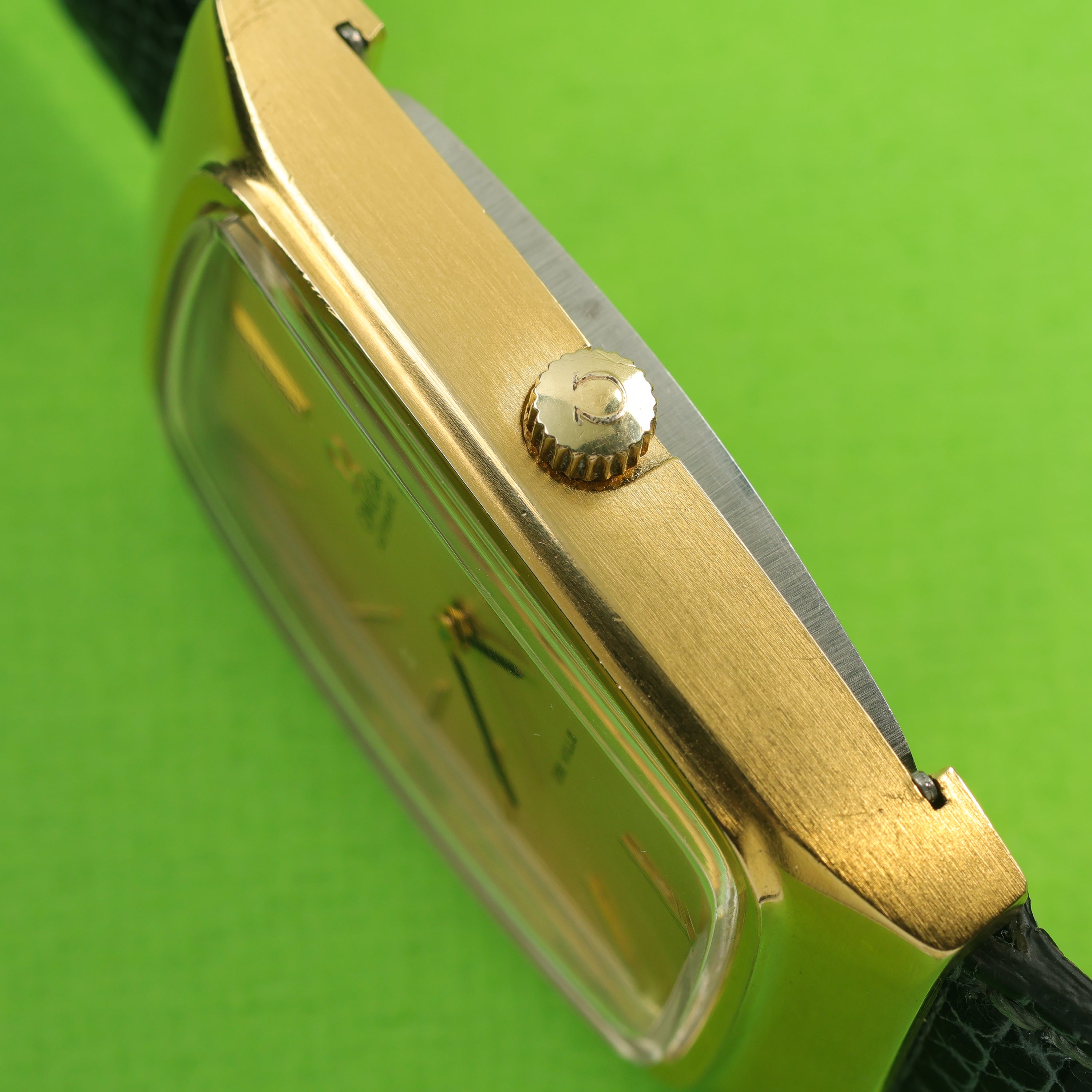 Omega De Ville Ref. 156.0001 Gold Plated With Original Papers