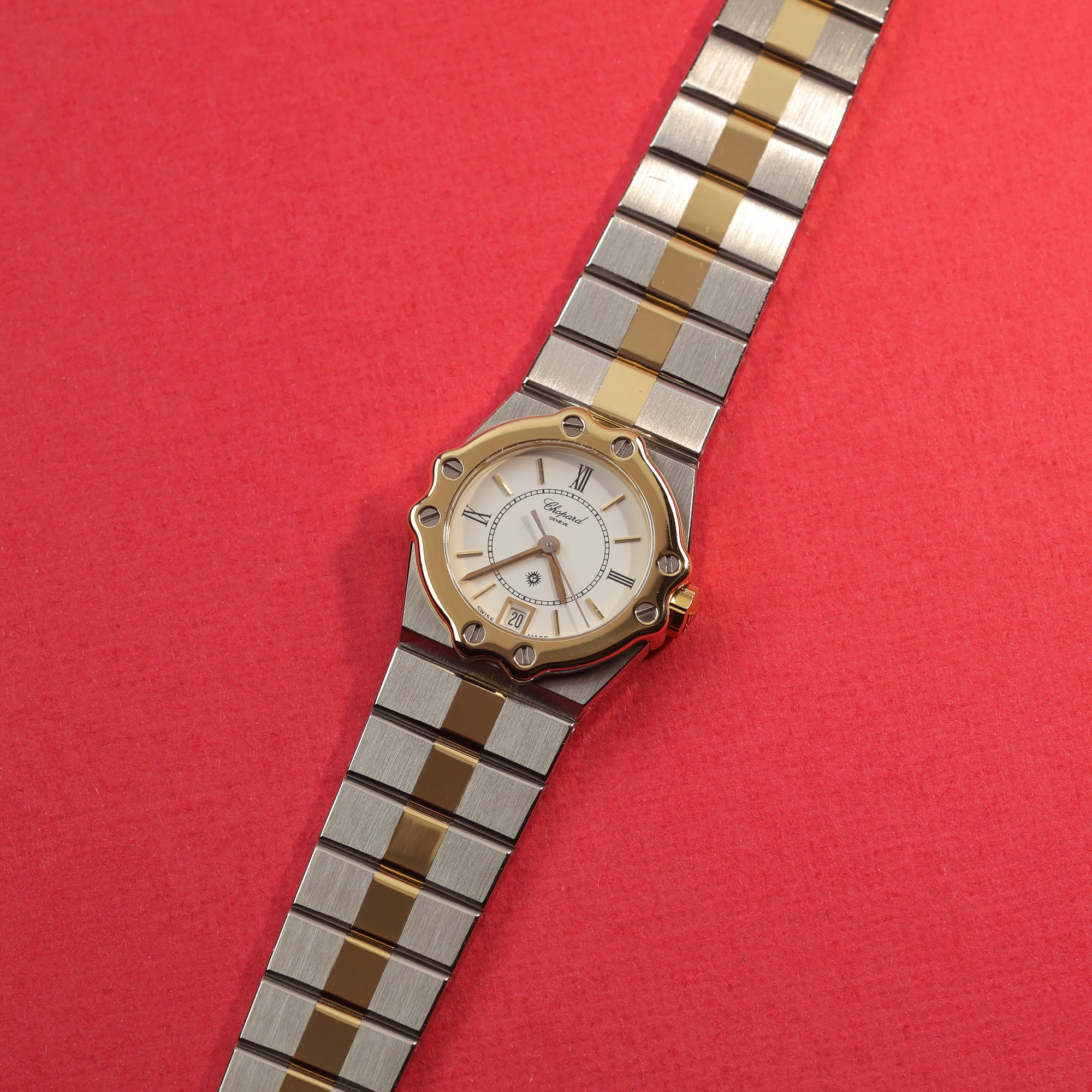 Chopard St. Moritz Ref. 8024 Steel and Gold Ladies