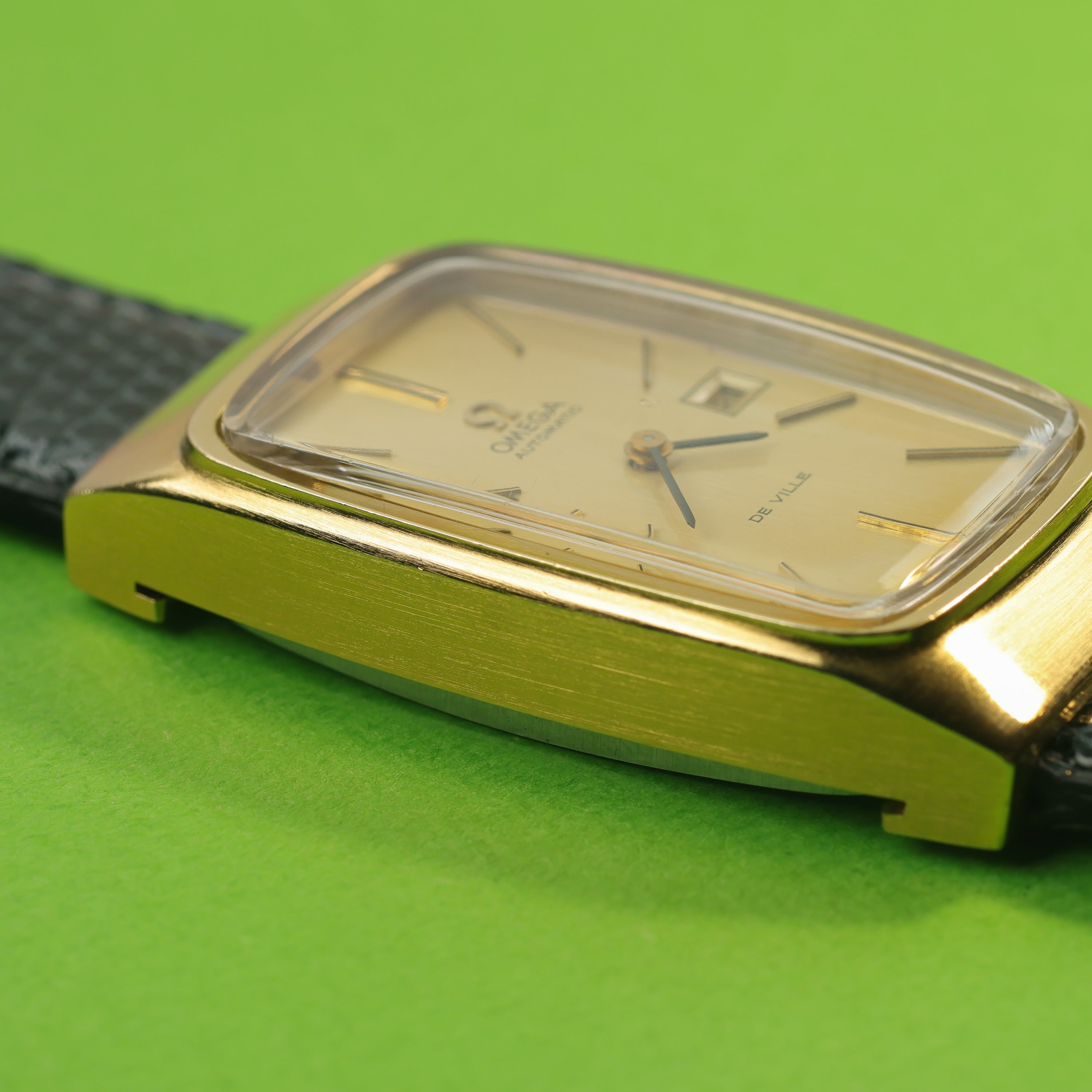 Omega De Ville Ref. 156.0001 Gold Plated With Original Papers
