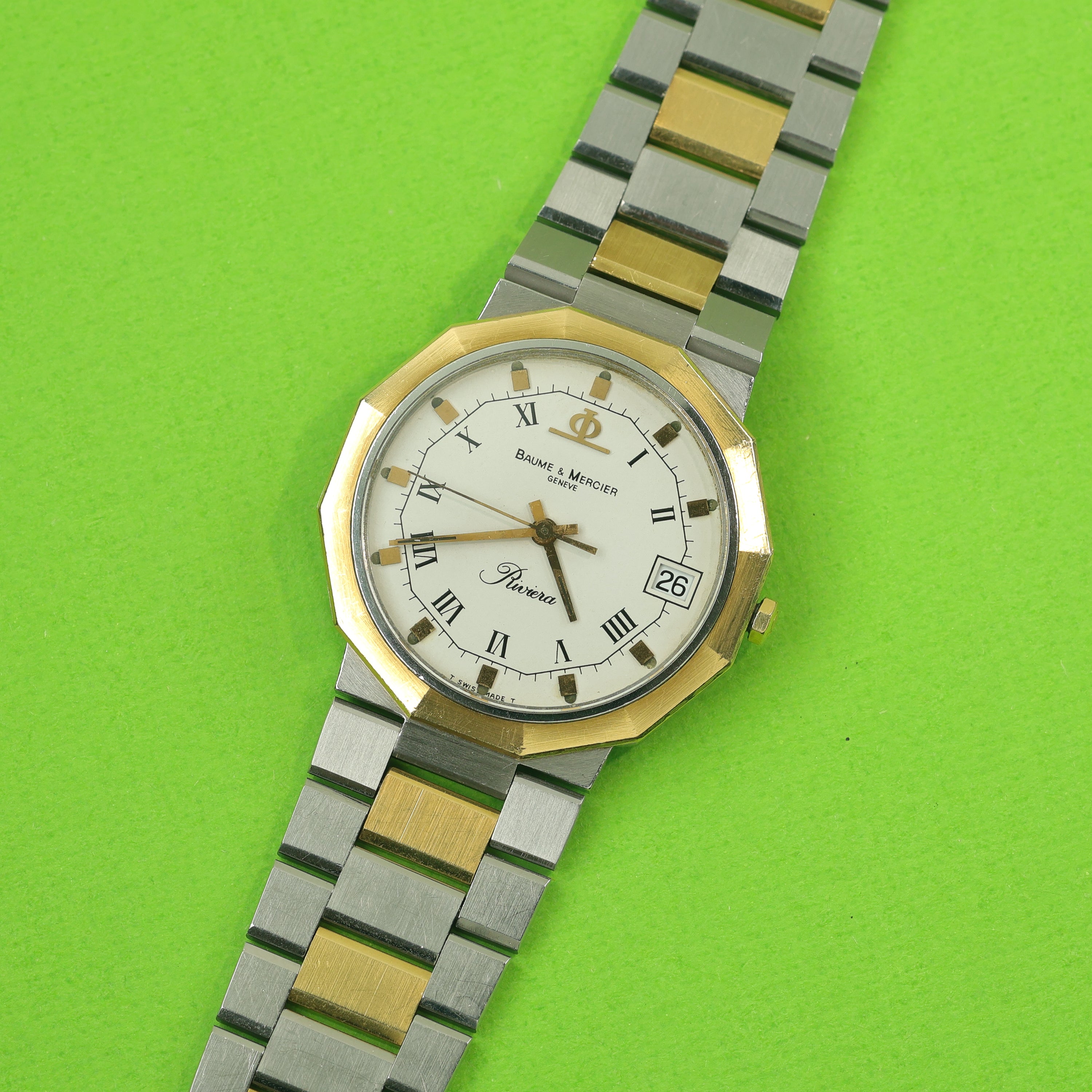 Baume & Mercier Riviera Ref. 5113.038 Steel and Gold