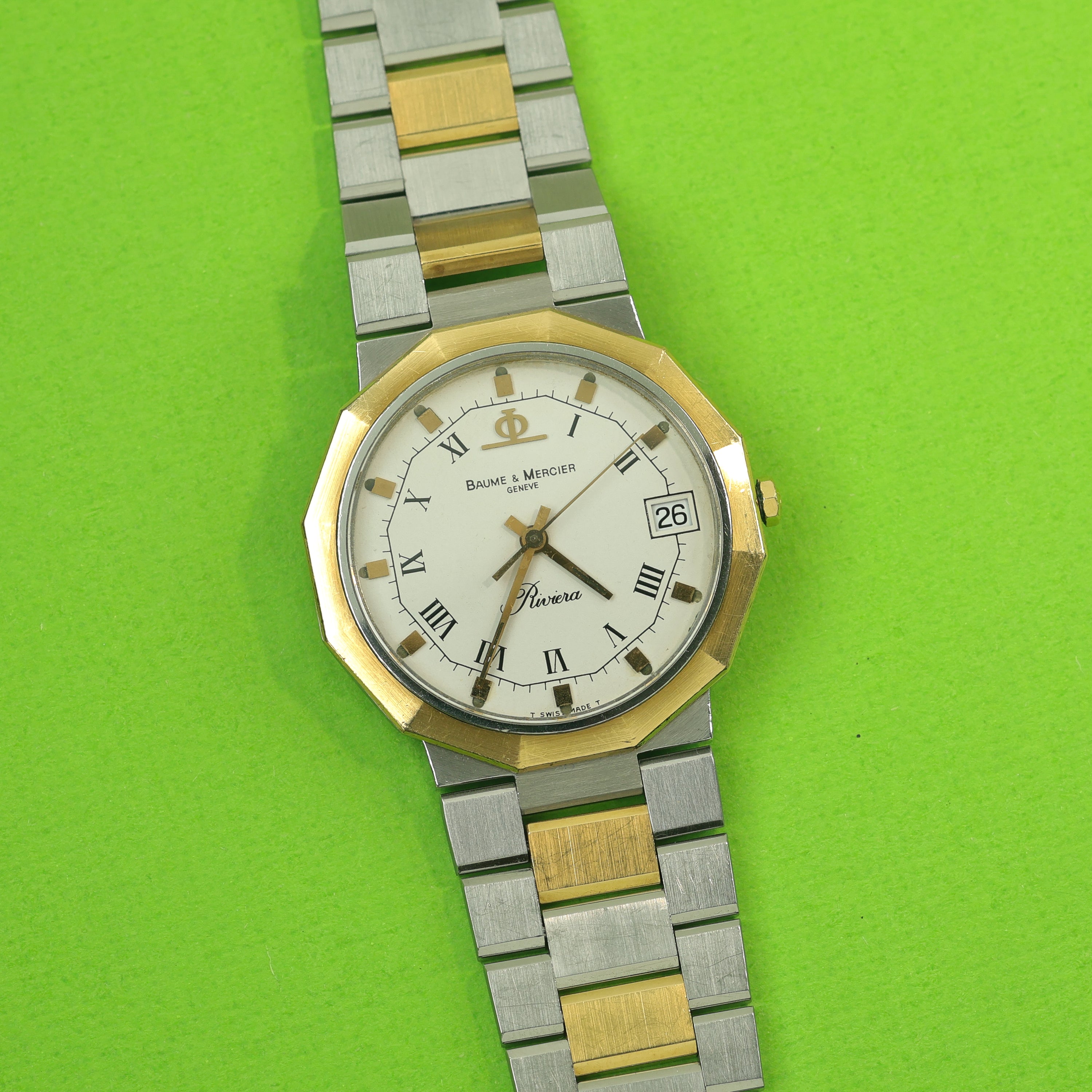 Baume & Mercier Riviera Ref. 5113.038 Steel and Gold