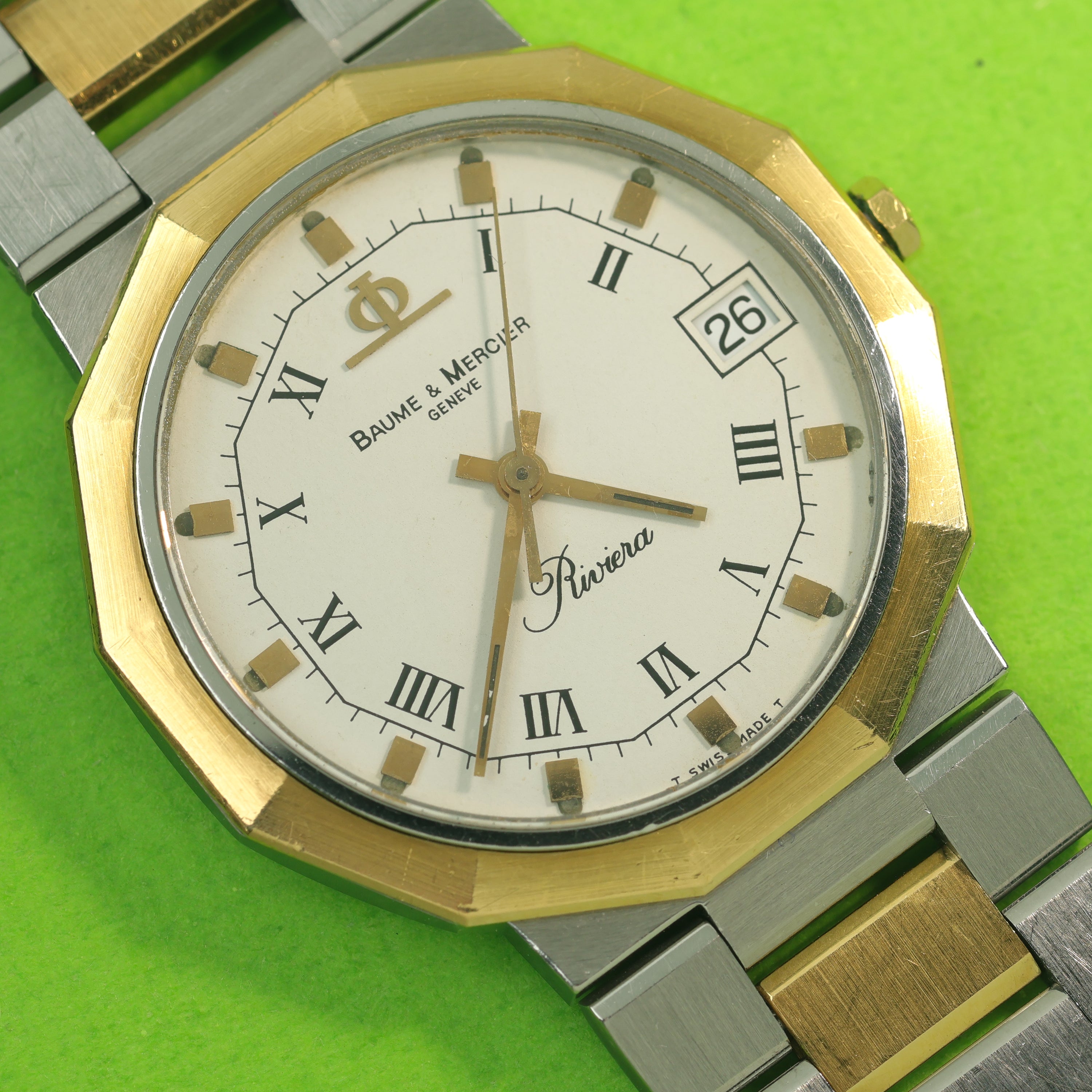 Baume & Mercier Riviera Ref. 5113.038 Steel and Gold