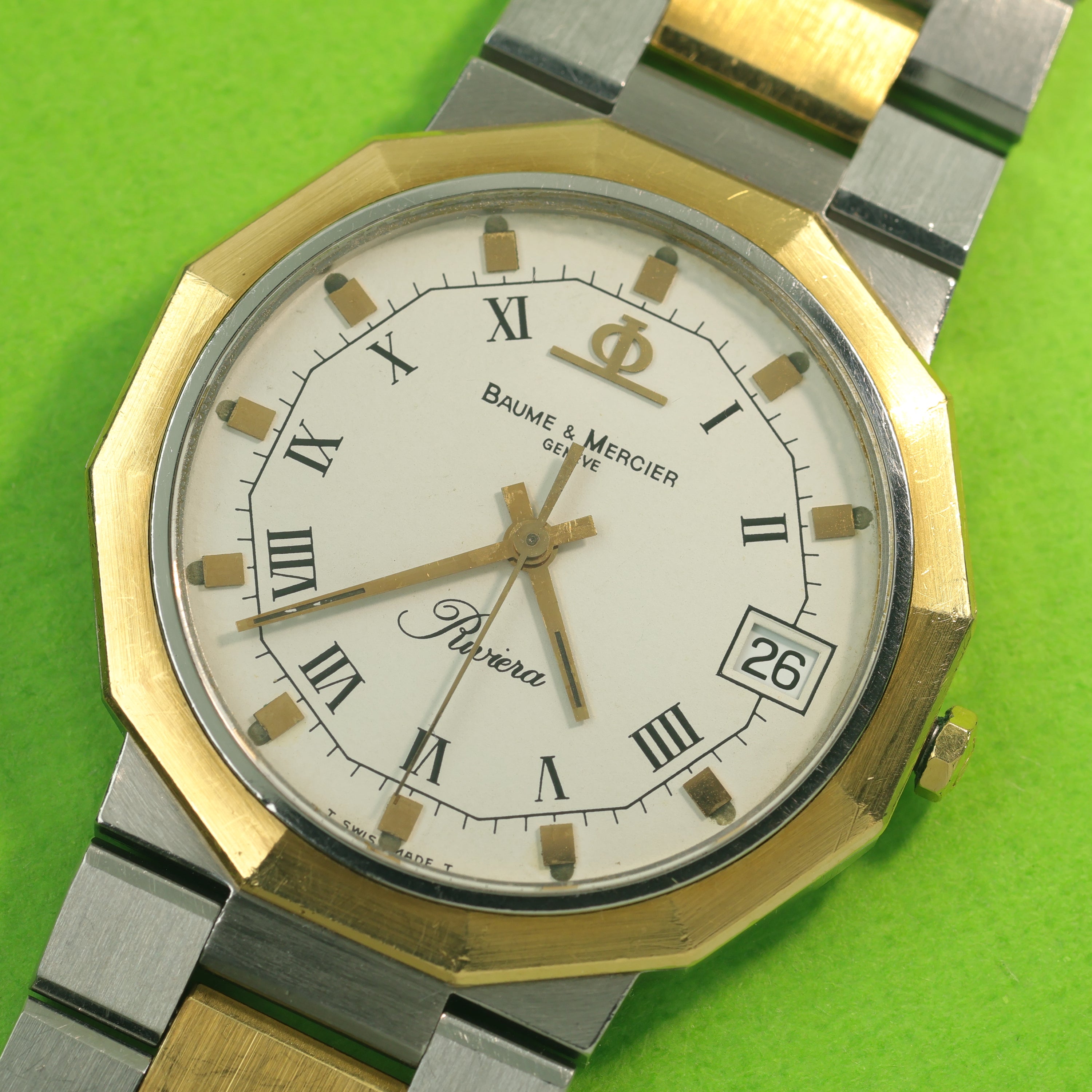 Baume & Mercier Riviera Ref. 5113.038 Steel and Gold