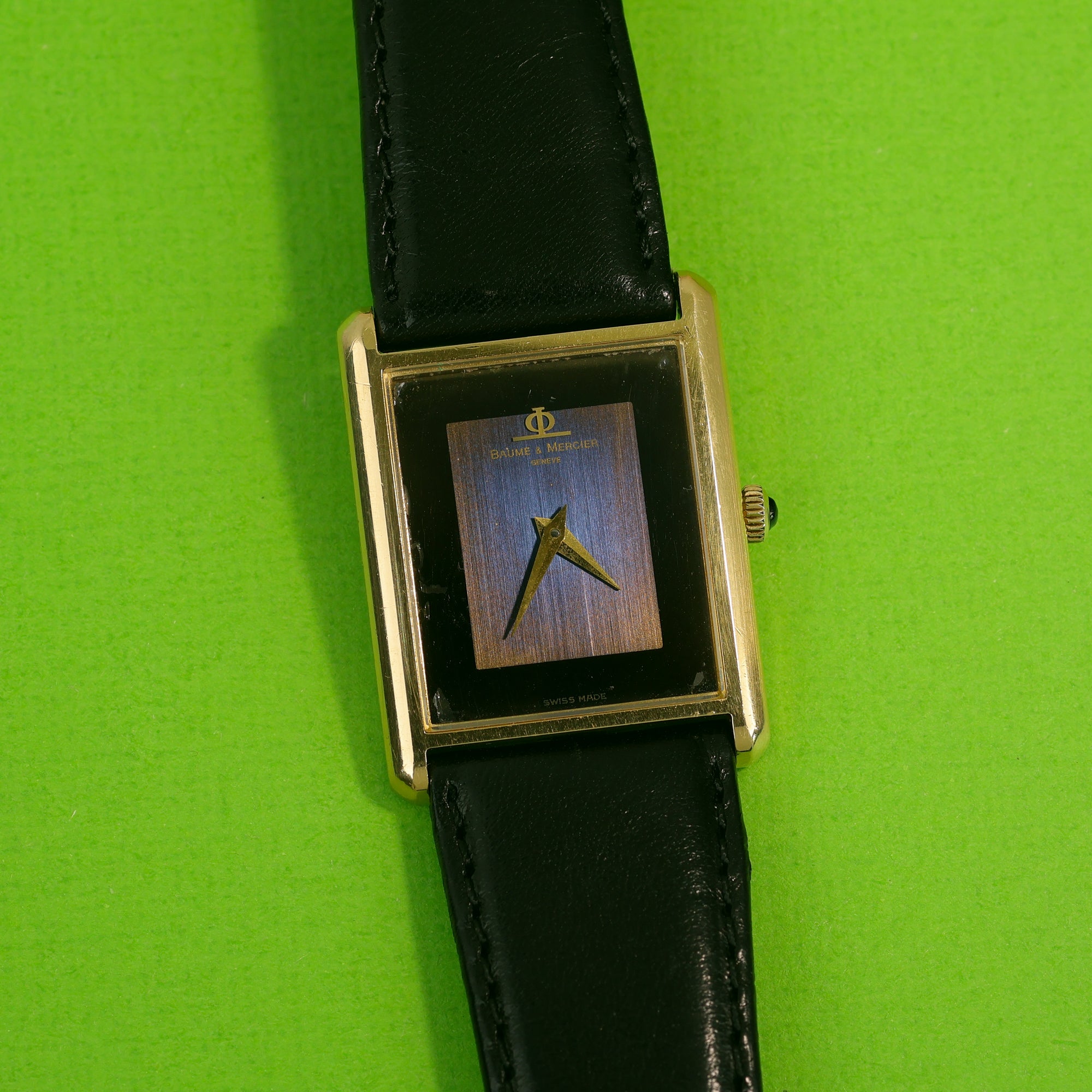 Baume & Mercier Rectangular Ref. 37059 Yellow Gold