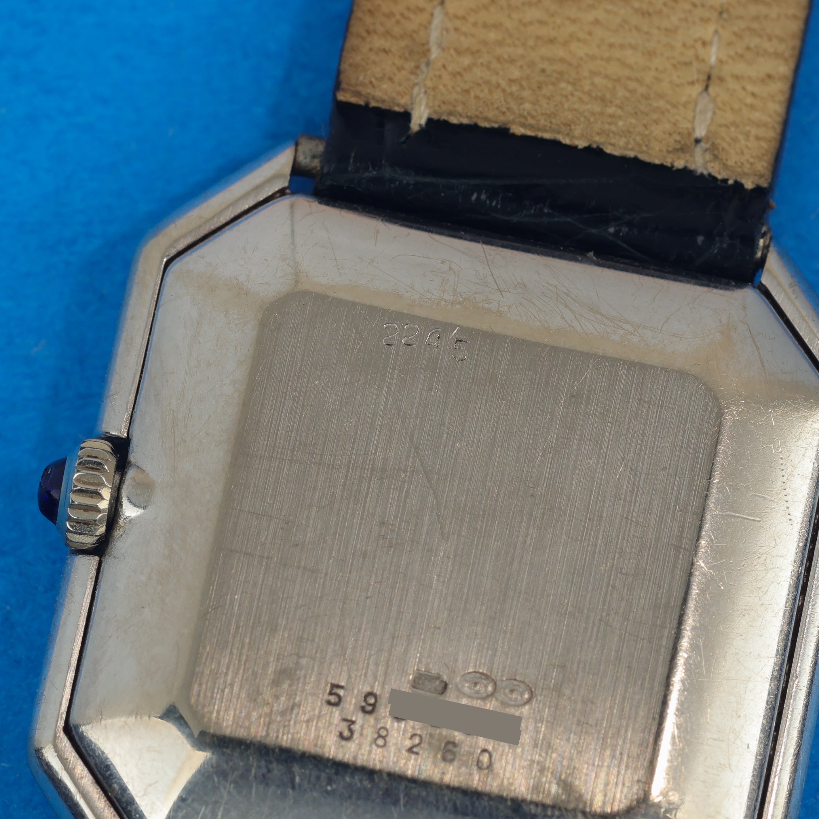 Baume & Mercier Ref. 38260 White Gold Grey 'Mauboussin' Dial