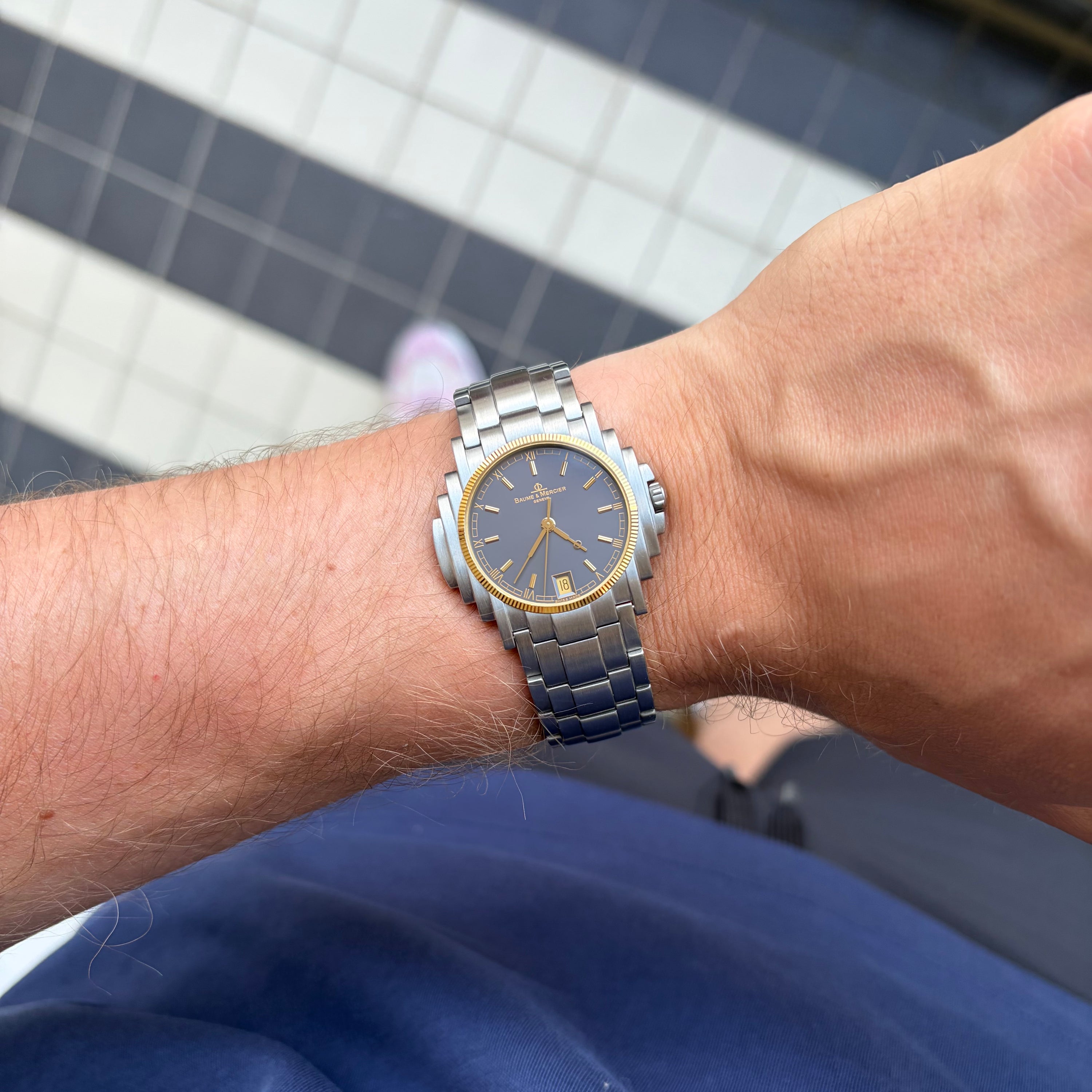Baume & Mercier Shogun Ref. 5136.018.3 Dark Grey Dial