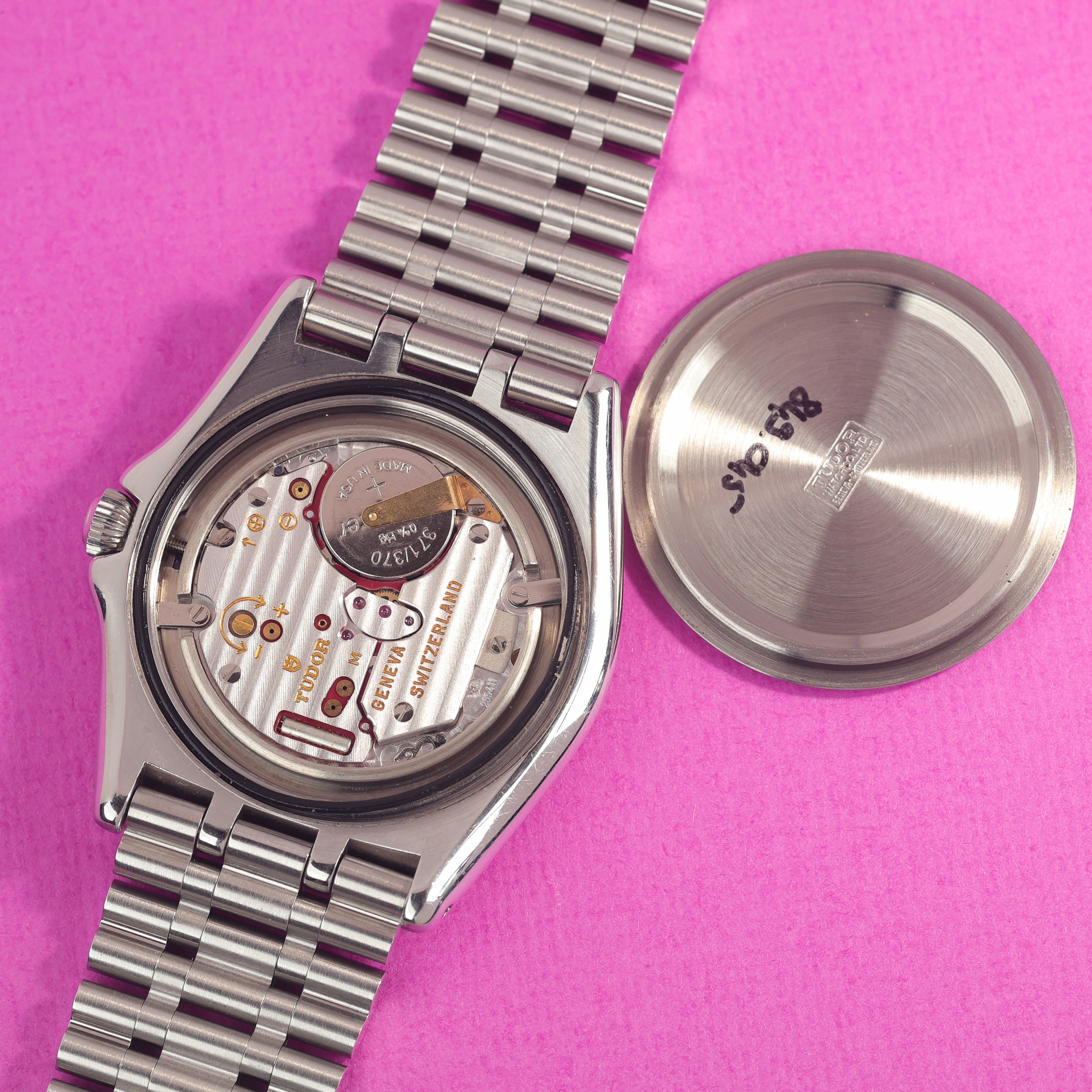 Tudor Monarch Ref. 15630 Purplish Blue Patina Dial