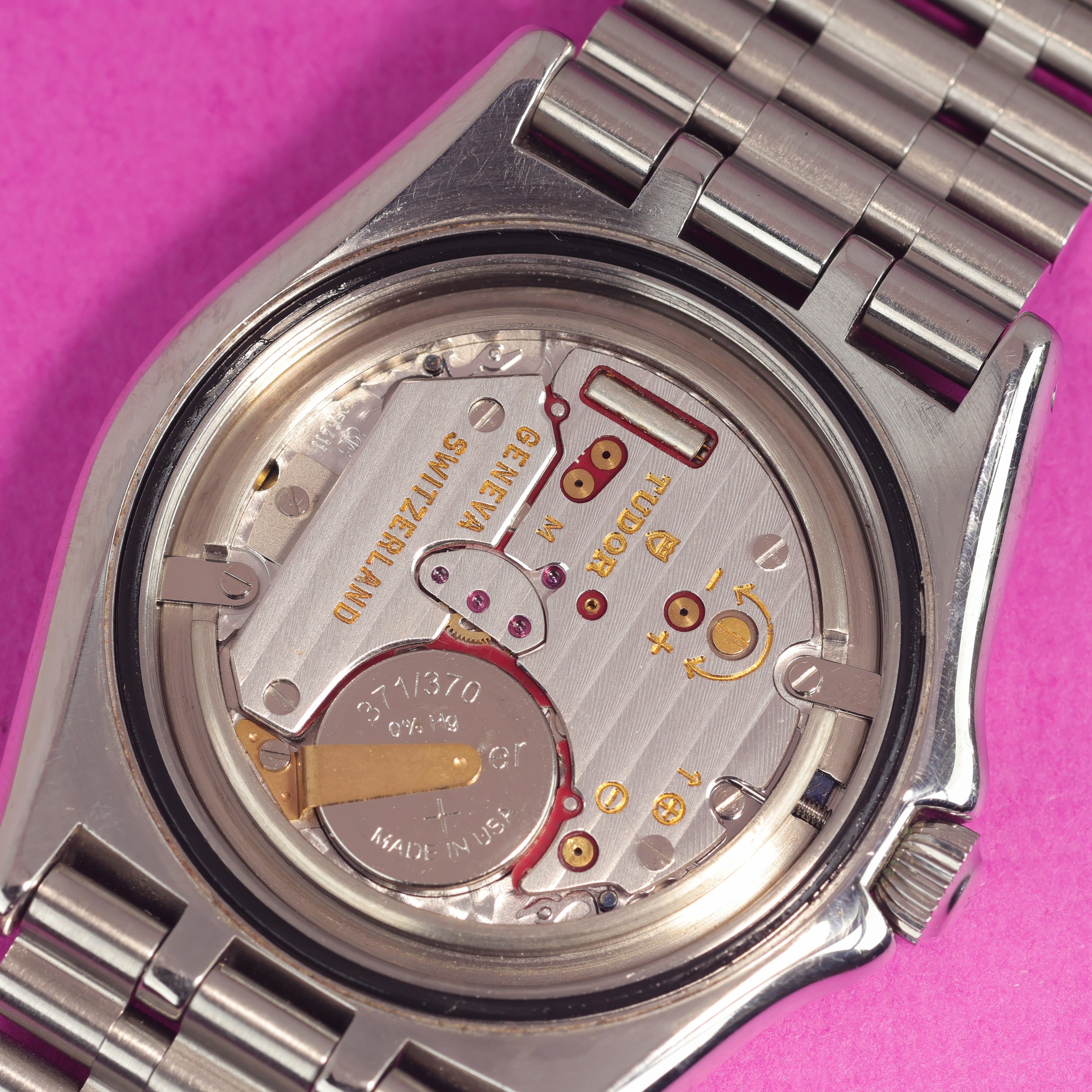 Tudor Monarch Ref. 15630 Purplish Blue Patina Dial